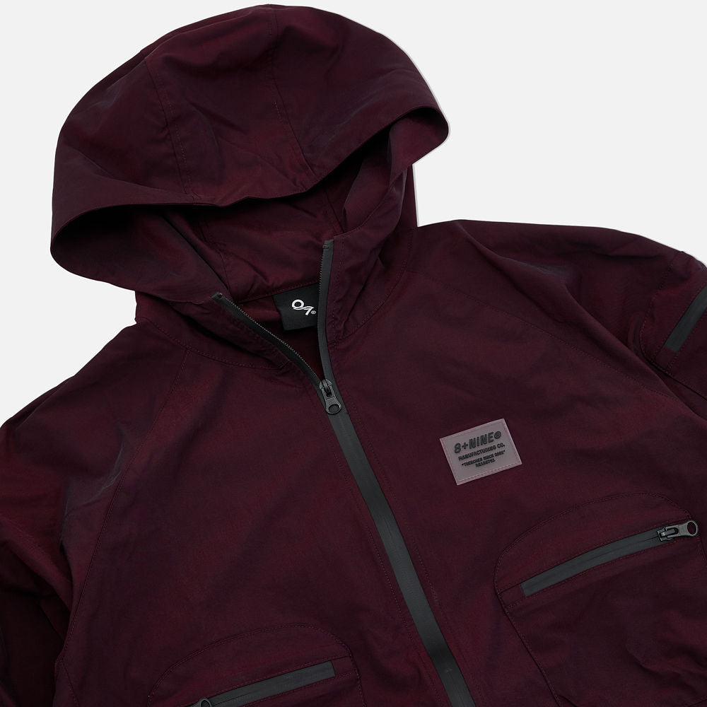 8&9 Jacket - Combat Nylon - Iridescent Wine