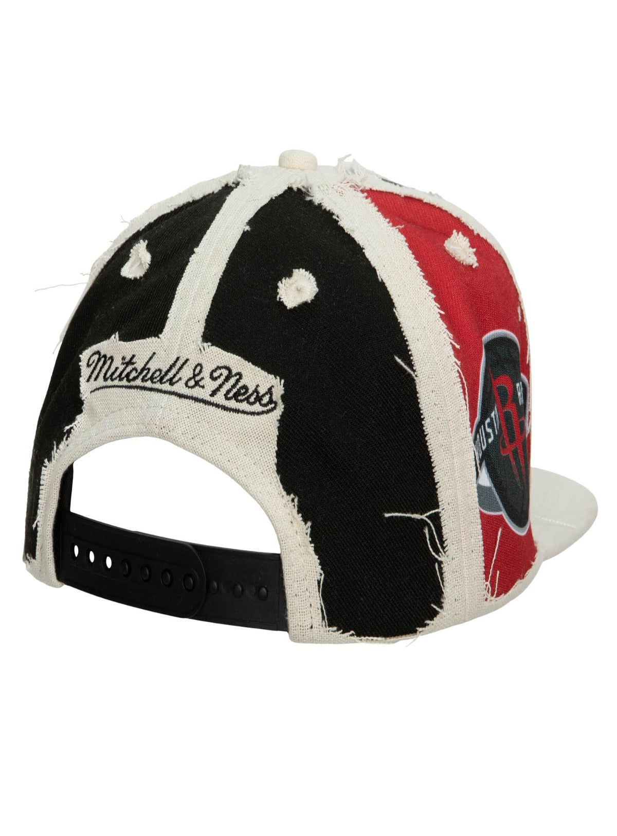 Mitchell & Ness Hat - NBA Cut Away Snapback - Rockets - Off White - SH20118