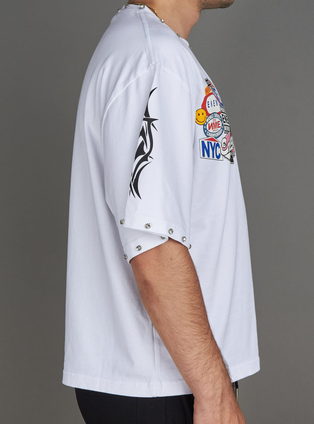 NME T-Shirt - Byron - White - 315