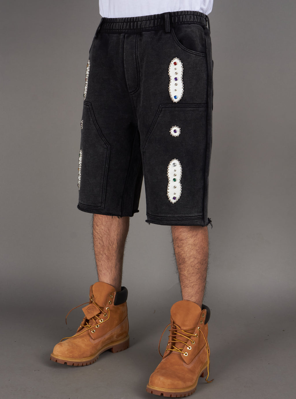 Politics Shorts - Keran - Washed Black - 640