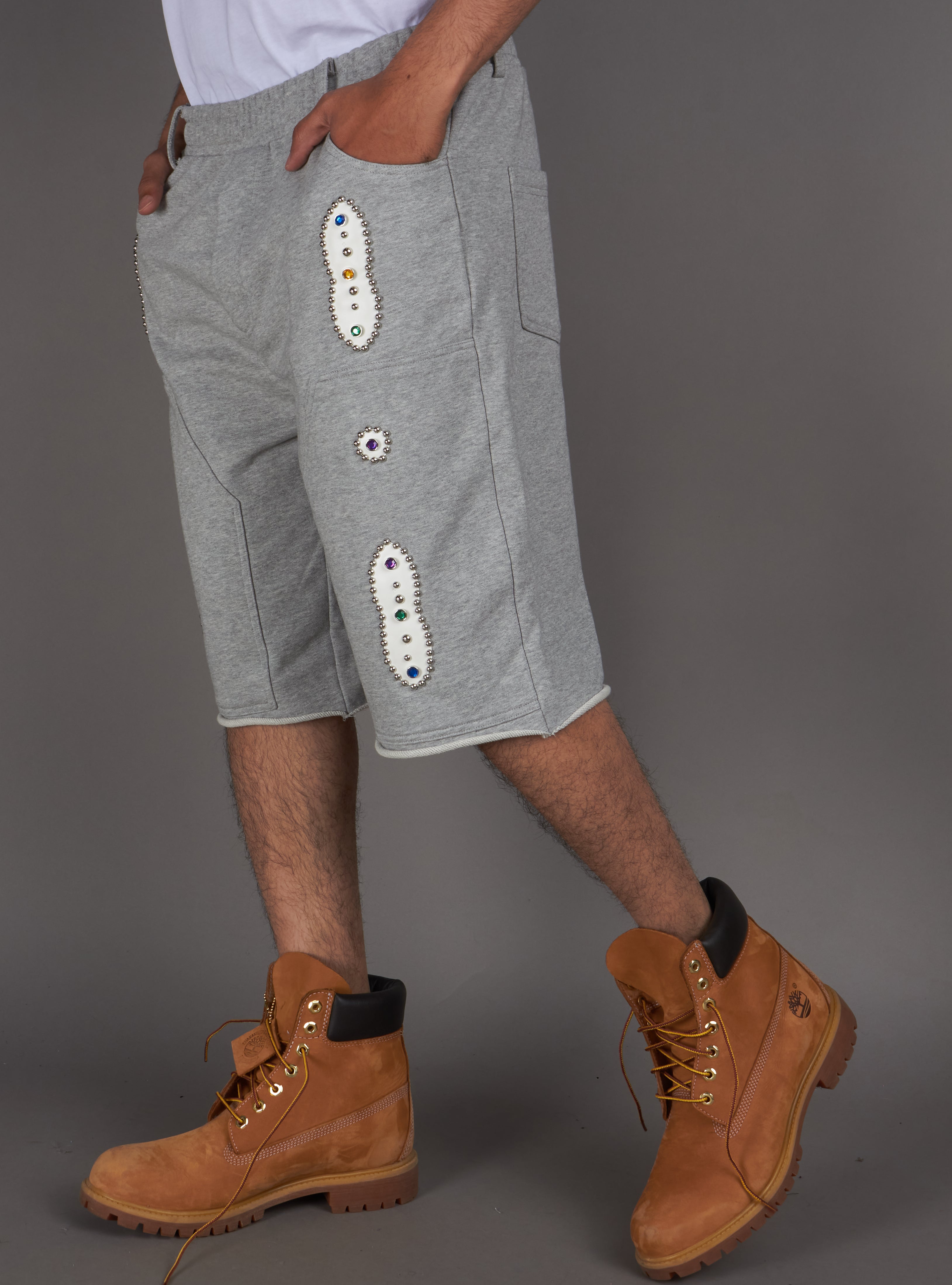 Politics Shorts - Keran - Grey - 644
