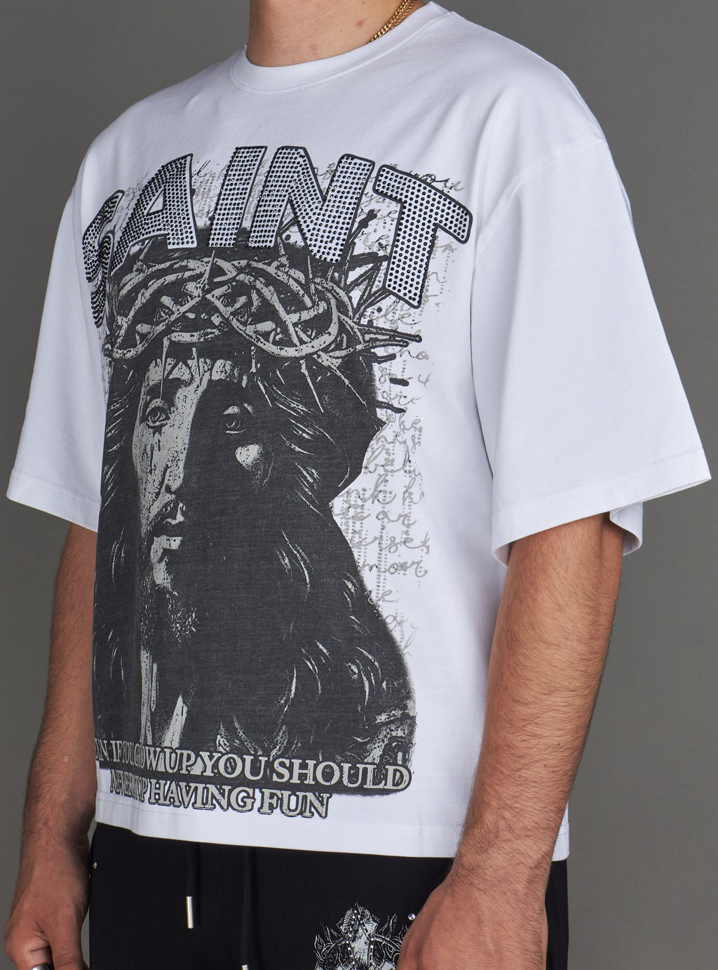 NME T-Shirt - Cole - White - 205