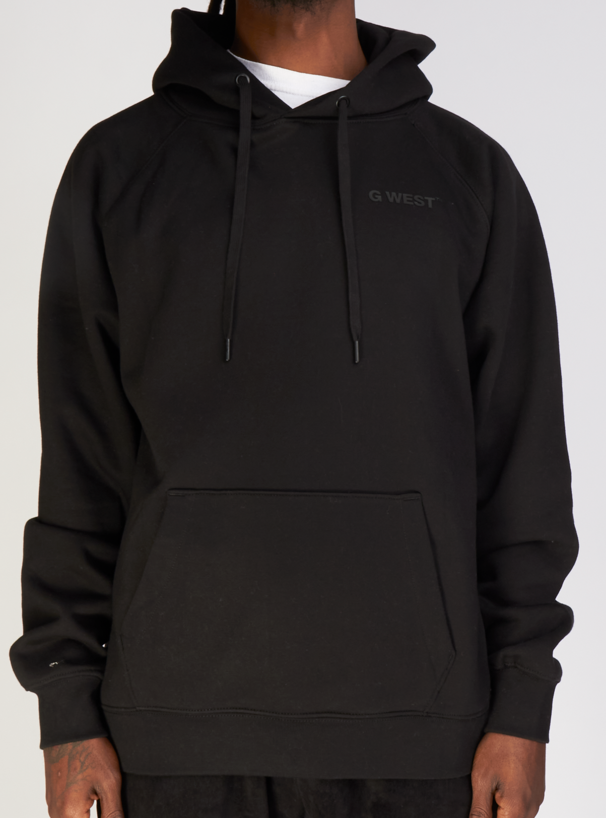 G West Hoodie - Spaghettifying - Black - GWHLHD7004