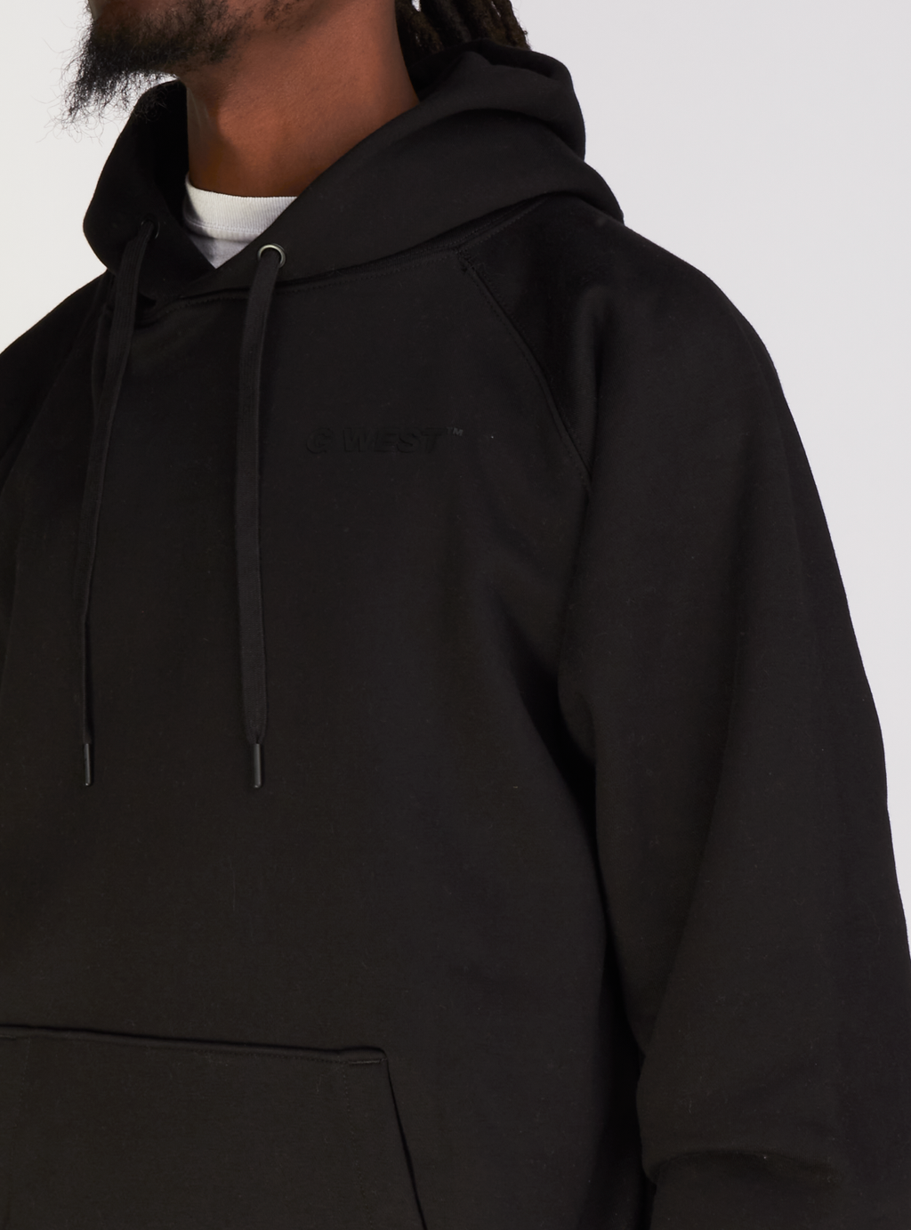 G West Hoodie - Spaghettifying - Black - GWHLHD7004