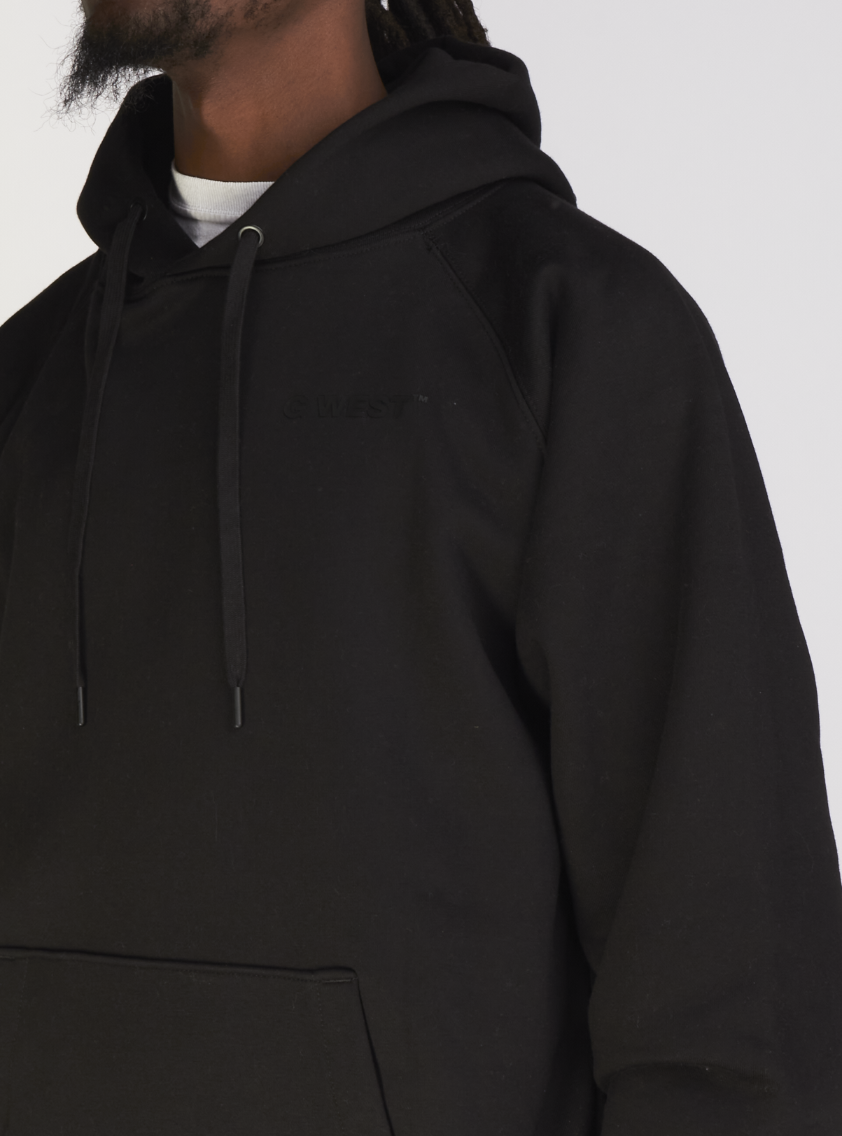 G West Hoodie - Spaghettifying - Black - GWHLHD7004