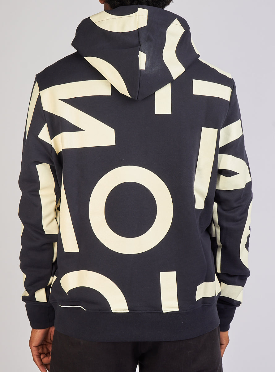 Inimigo Hoodie - Big Letters - Midnight Blue - ILS9217