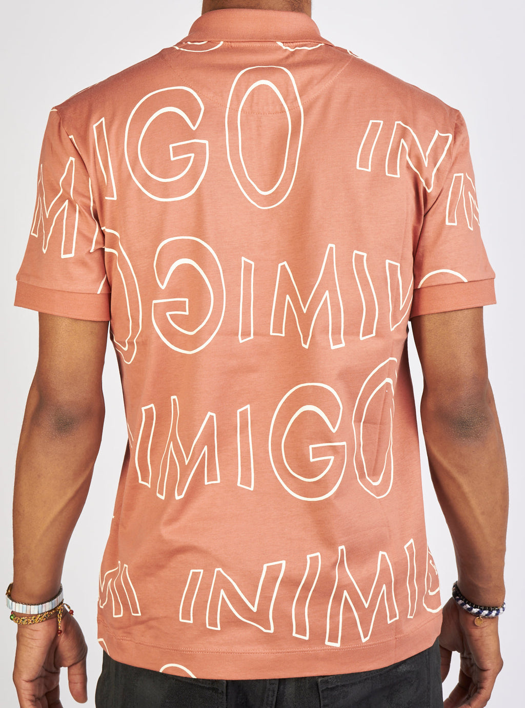 Inimigo Polo T-Shirt - Moving Letters - Aragon - IPL9219