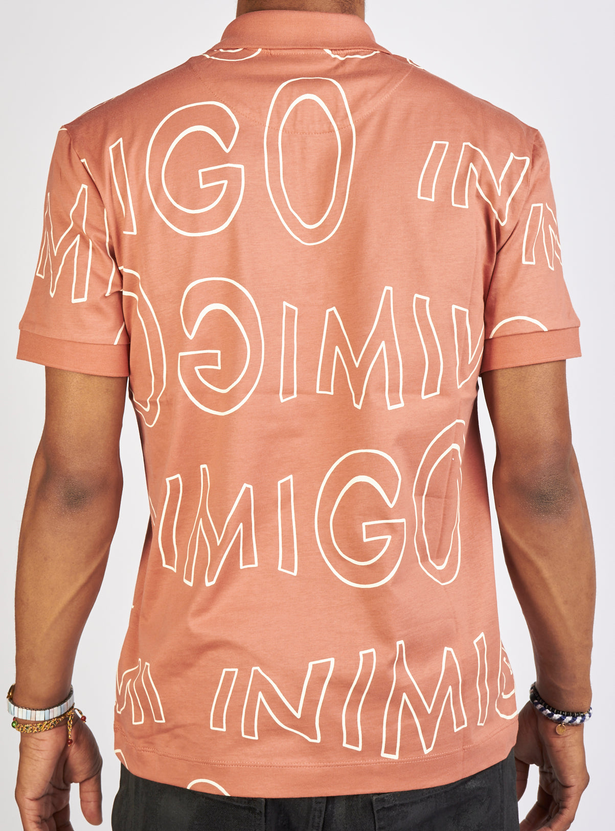 Inimigo Polo T-Shirt - Moving Letters - Aragon - IPL9219