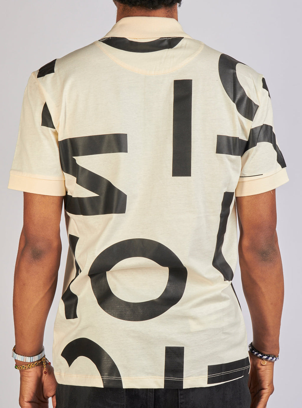 Inimigo Polo T-Shirt - Big Letters - Classic Raw - IPL9217