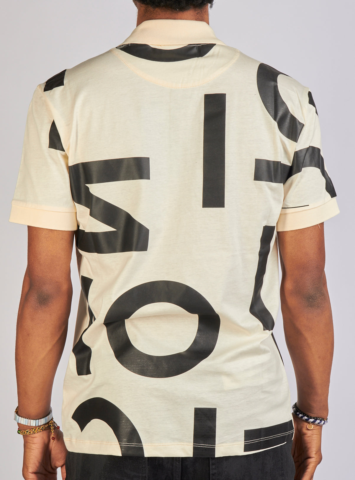 Inimigo Polo T-Shirt - Big Letters - Classic Raw - IPL9217