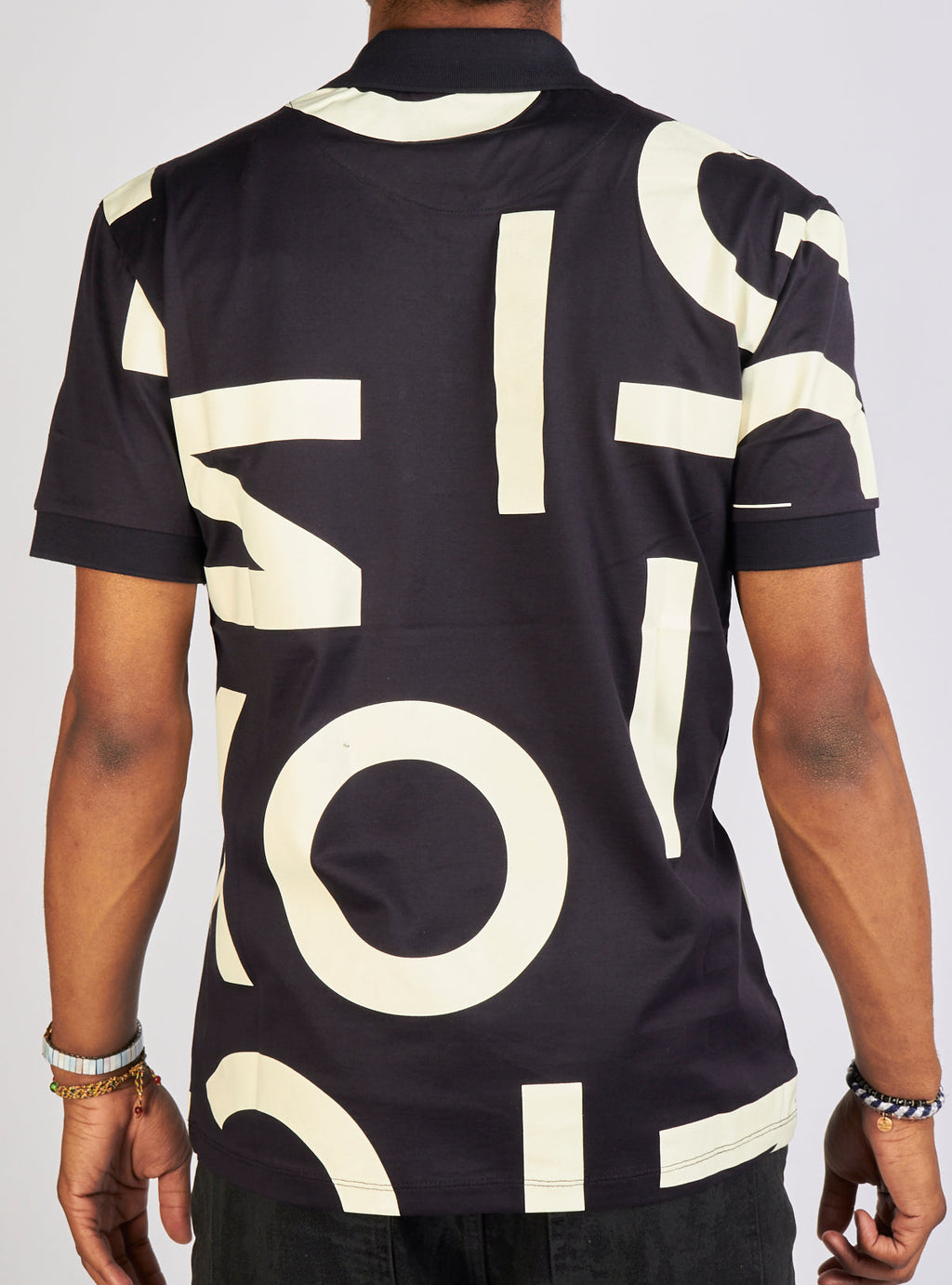 Inimigo Polo T-Shirt - Big Letters - Midnight Blue - IPL9217