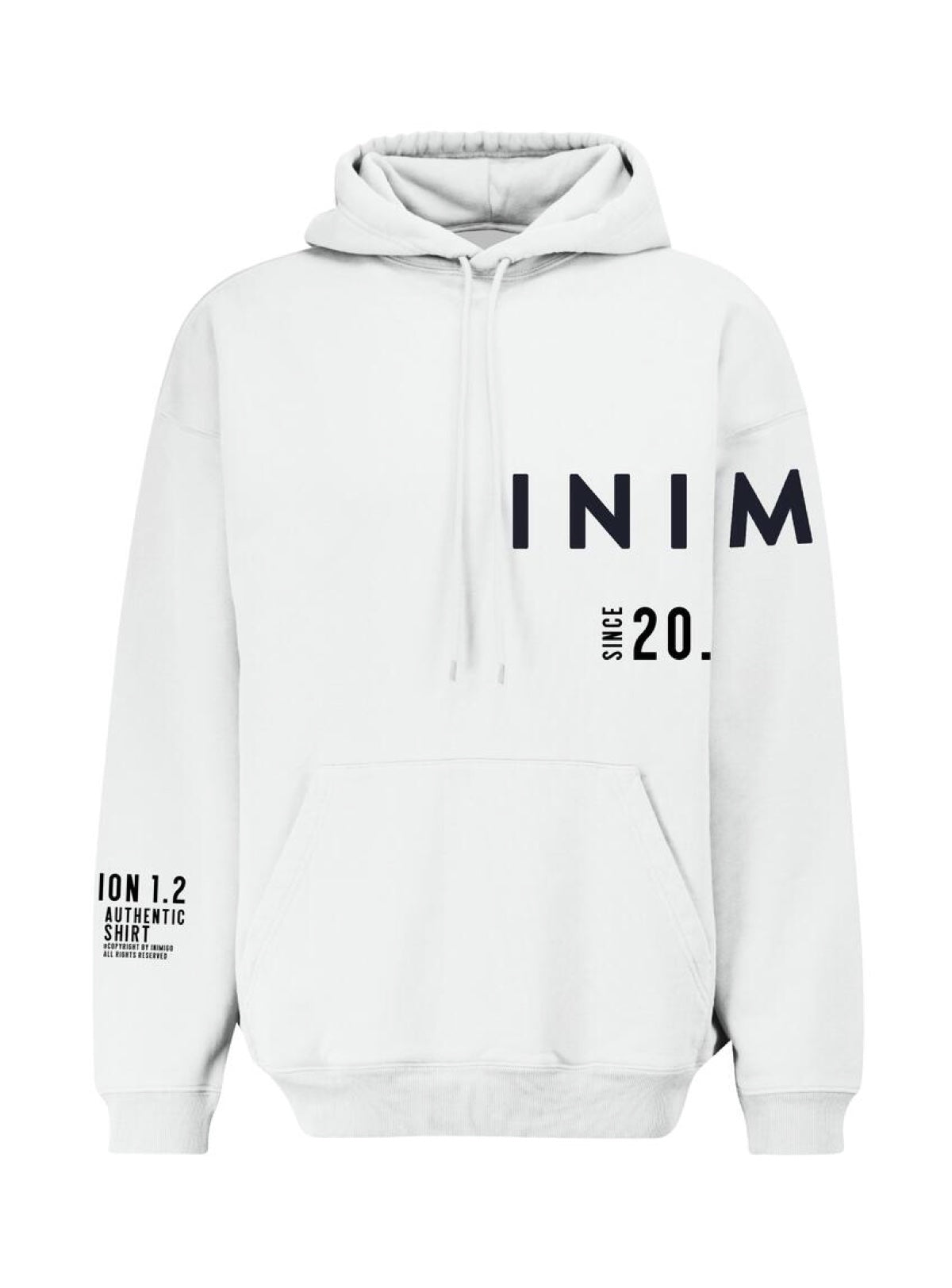 Inimigo Hoodie - Logo Dimension - Snow White - ILS9212