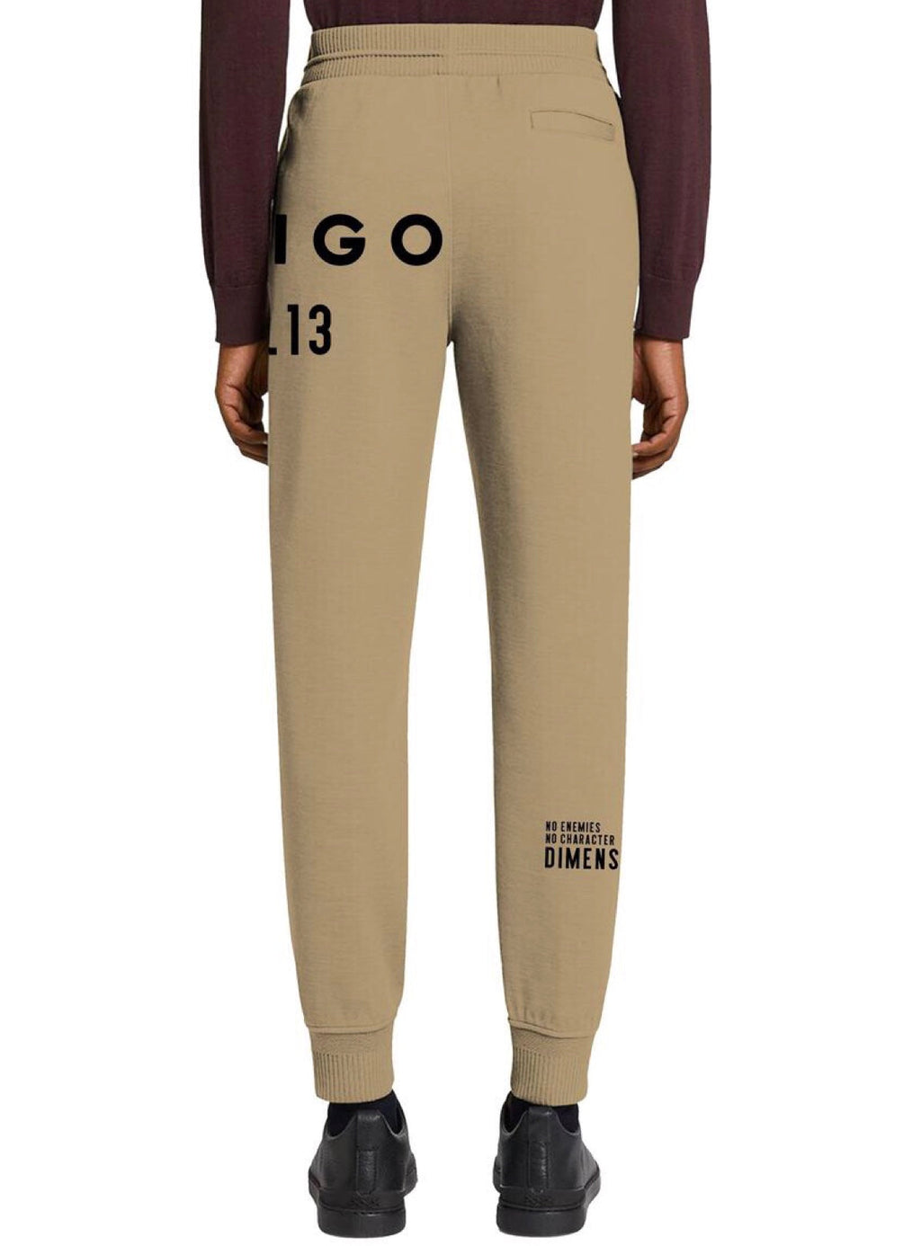 Inimigo Sweatpants - Logo Dimension - Warm Sand - ISP9212