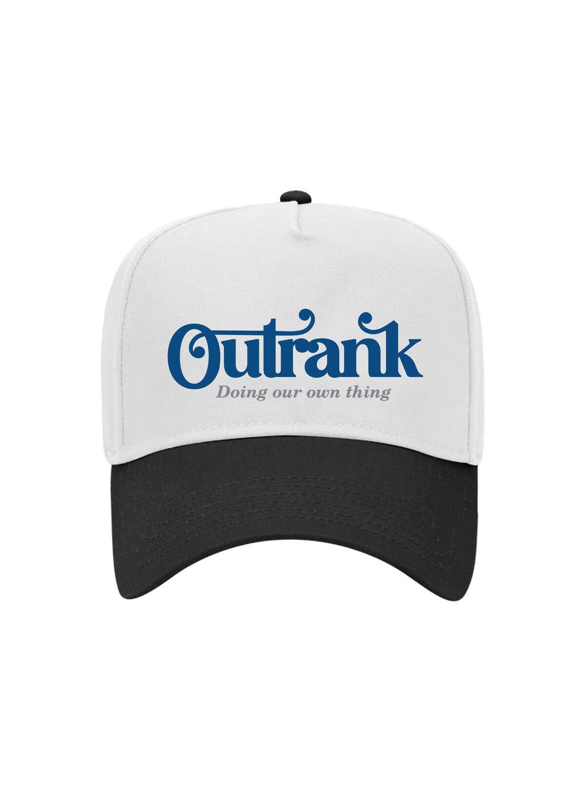 Outrank Hat - Doing Our Own Thing Snapback - White - ORH479
