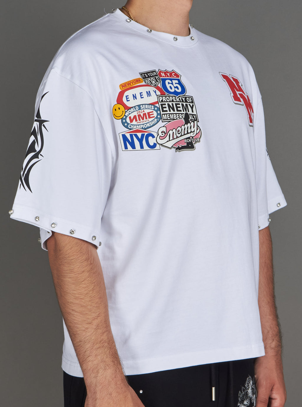 NME T-Shirt - Byron - White - 315