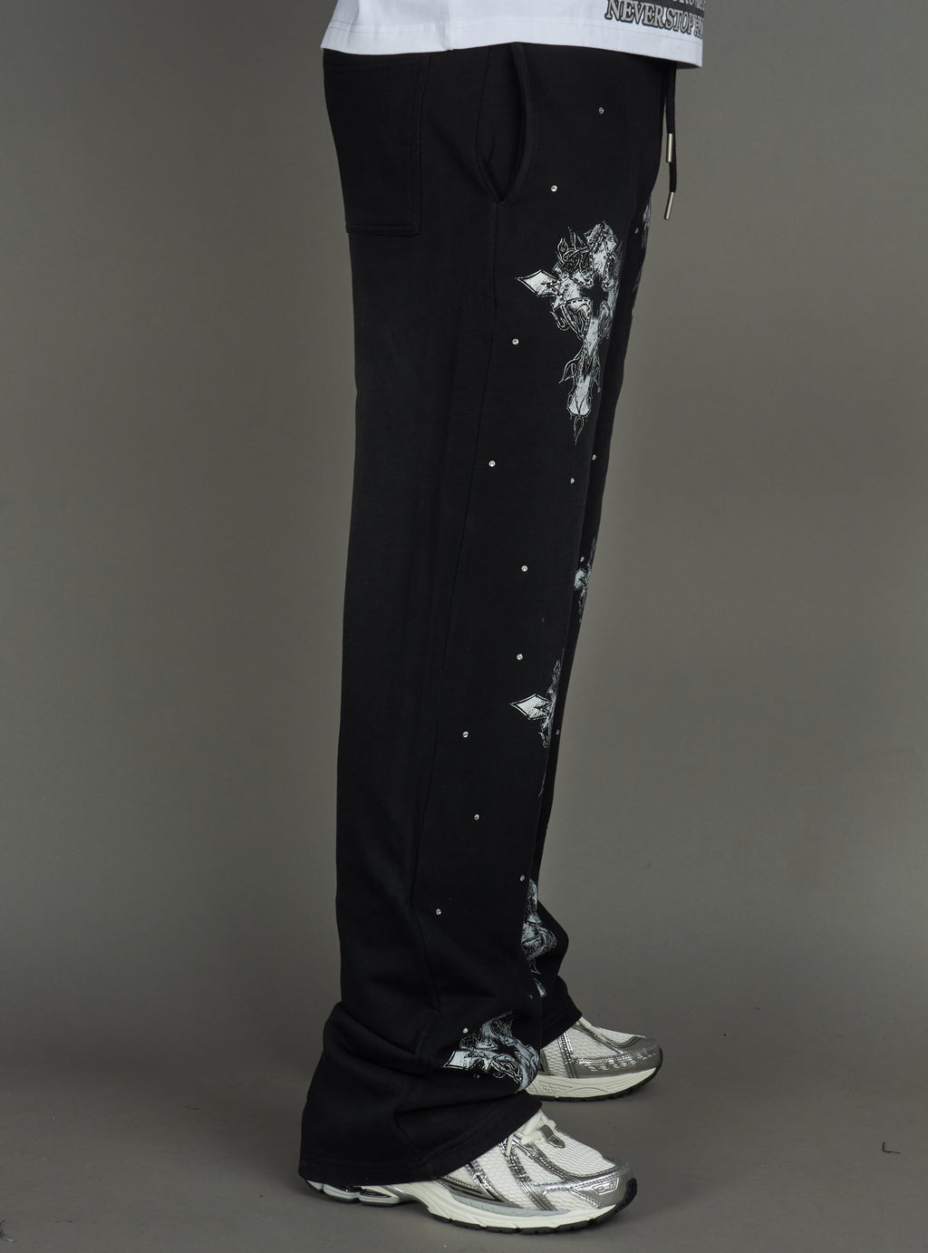 NME Sweatpants - Nazra - Black - 711