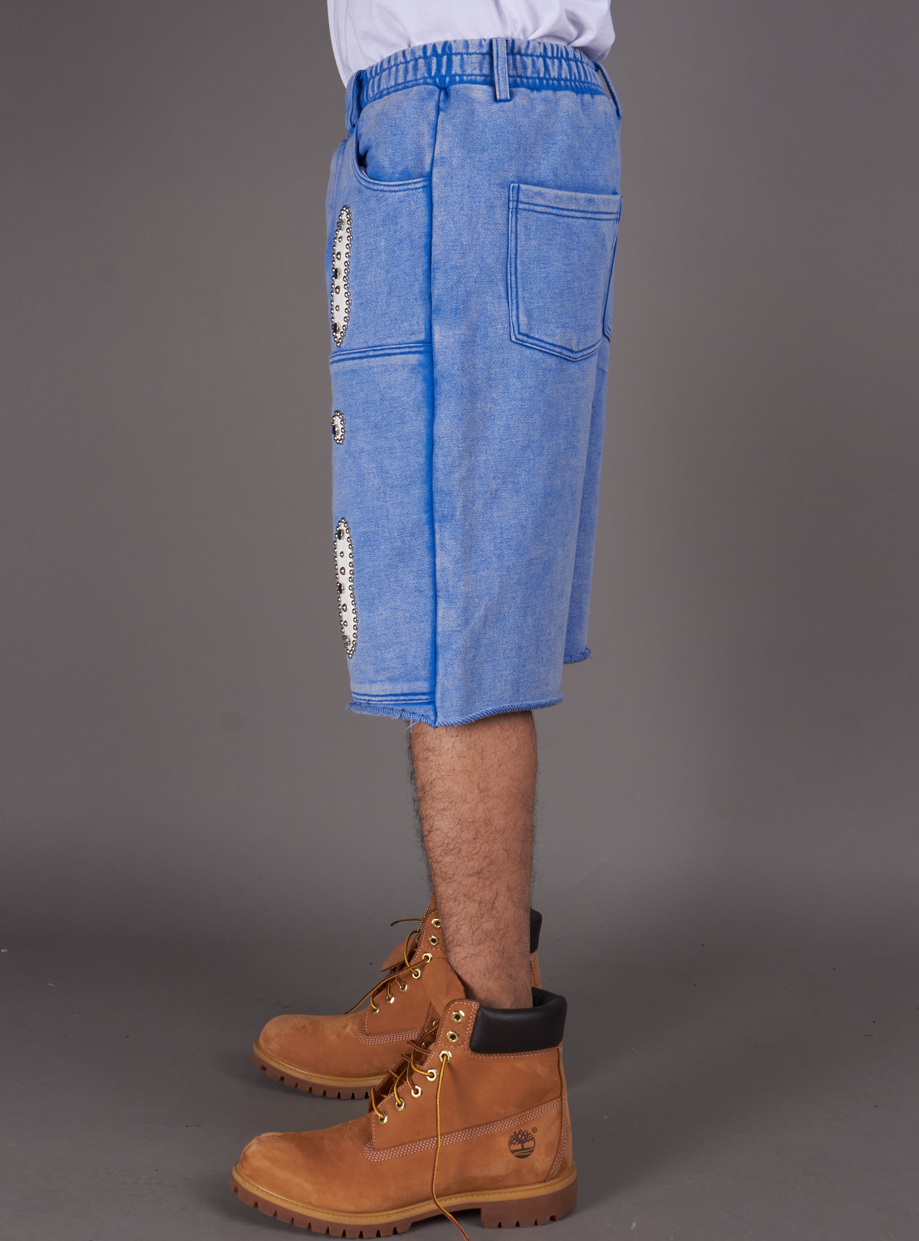 Politics Shorts - Keran - Washed Blue - 642
