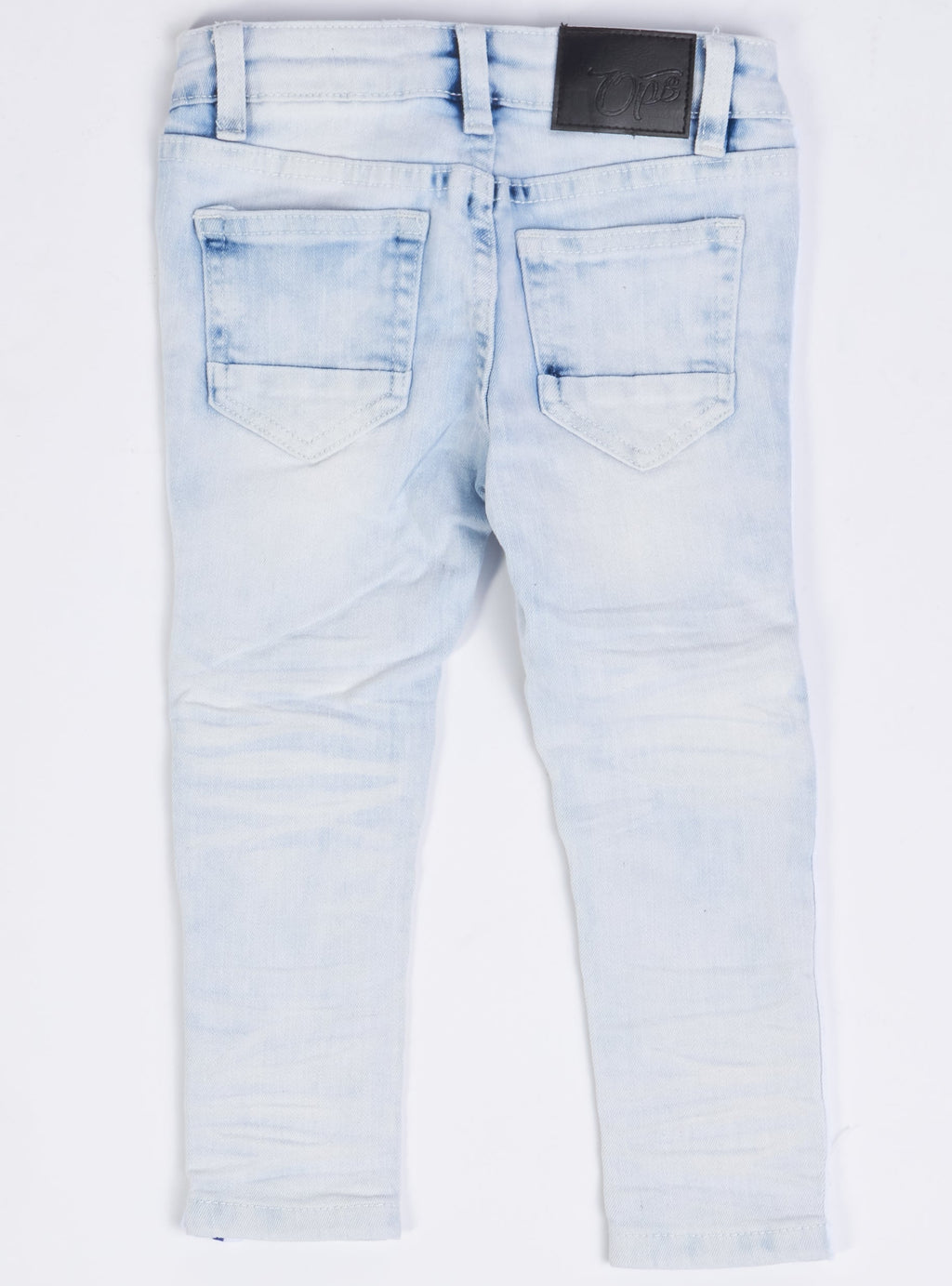 Ops Kids Jeans - Side Stripe - Light Blue And Royal - OPS1905K