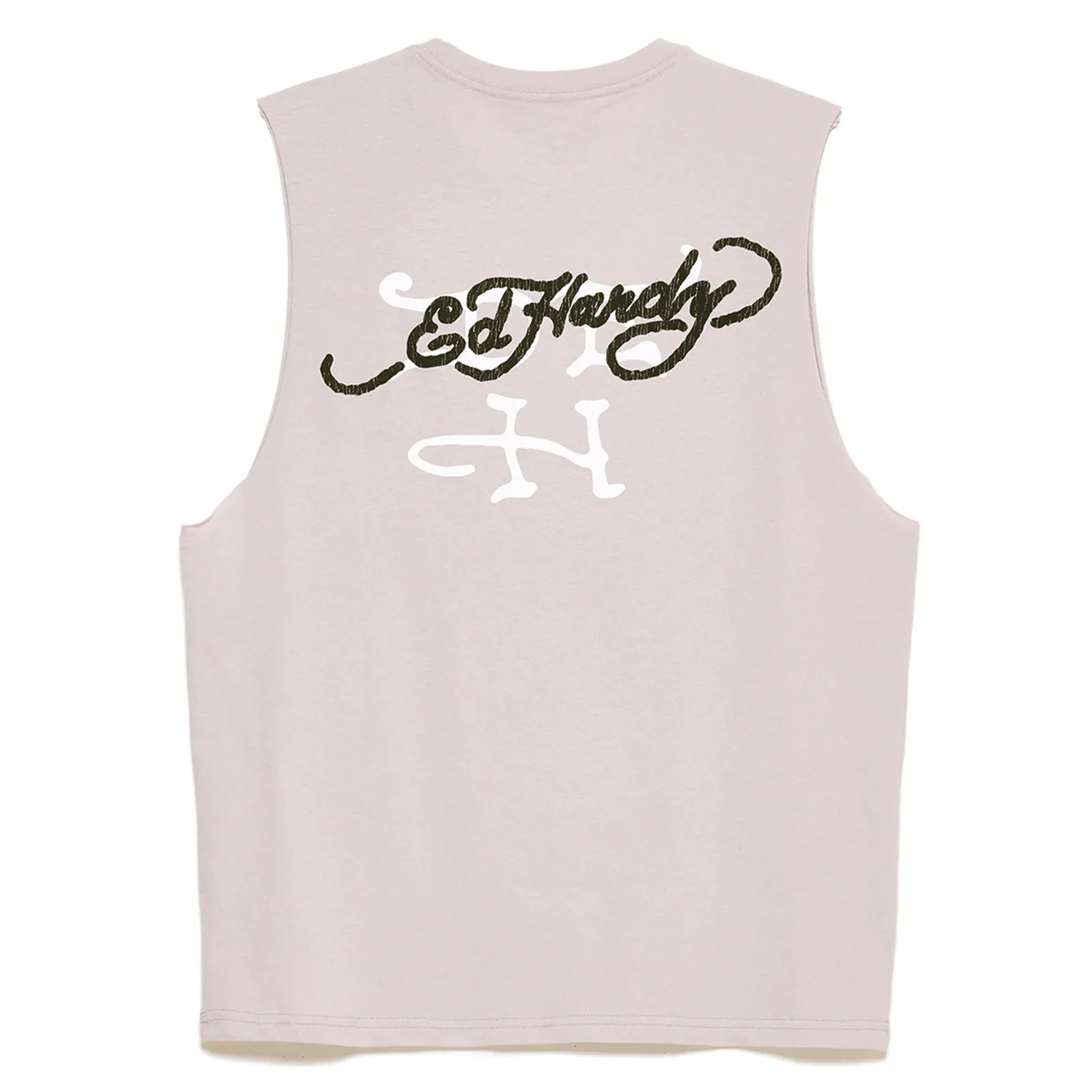 Ed Hardy Tank Top - Death or Glory Skull - Lilac - EHBAO1000-3