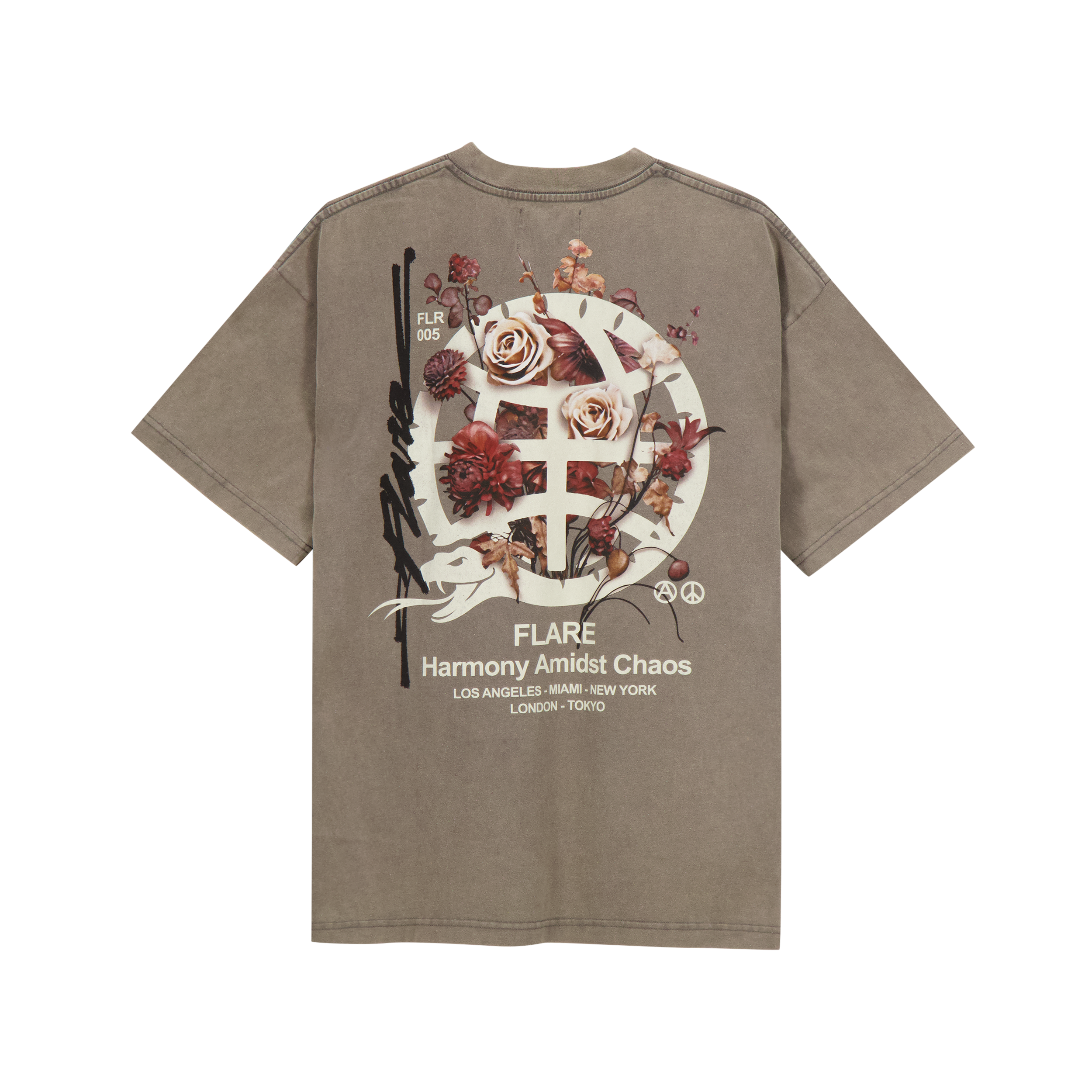 Outrank T-Shirt - Embodiment - Charcoal