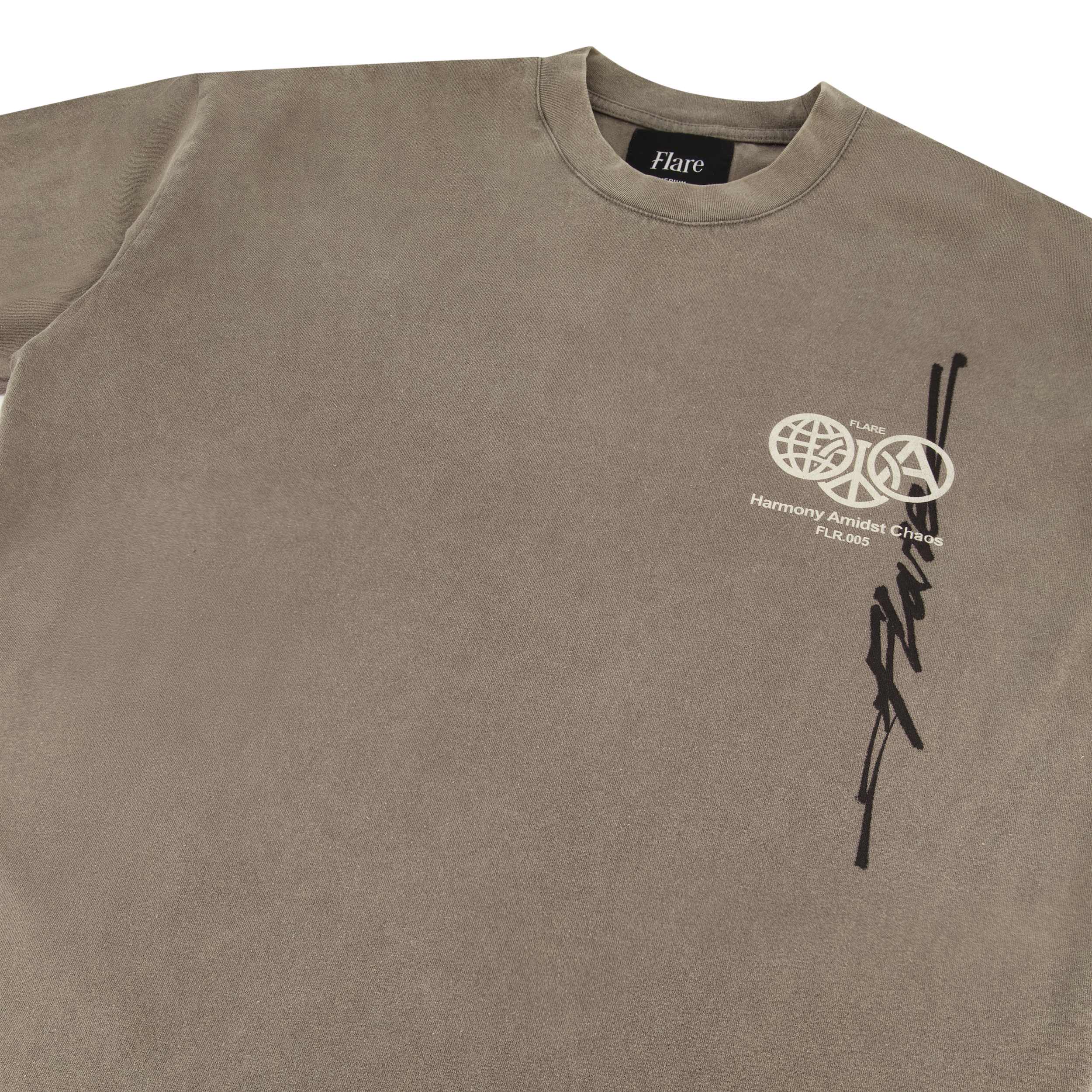 Outrank T-Shirt - Embodiment - Charcoal