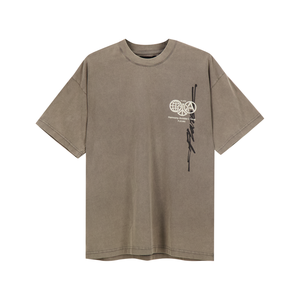Outrank T-Shirt - Embodiment - Charcoal