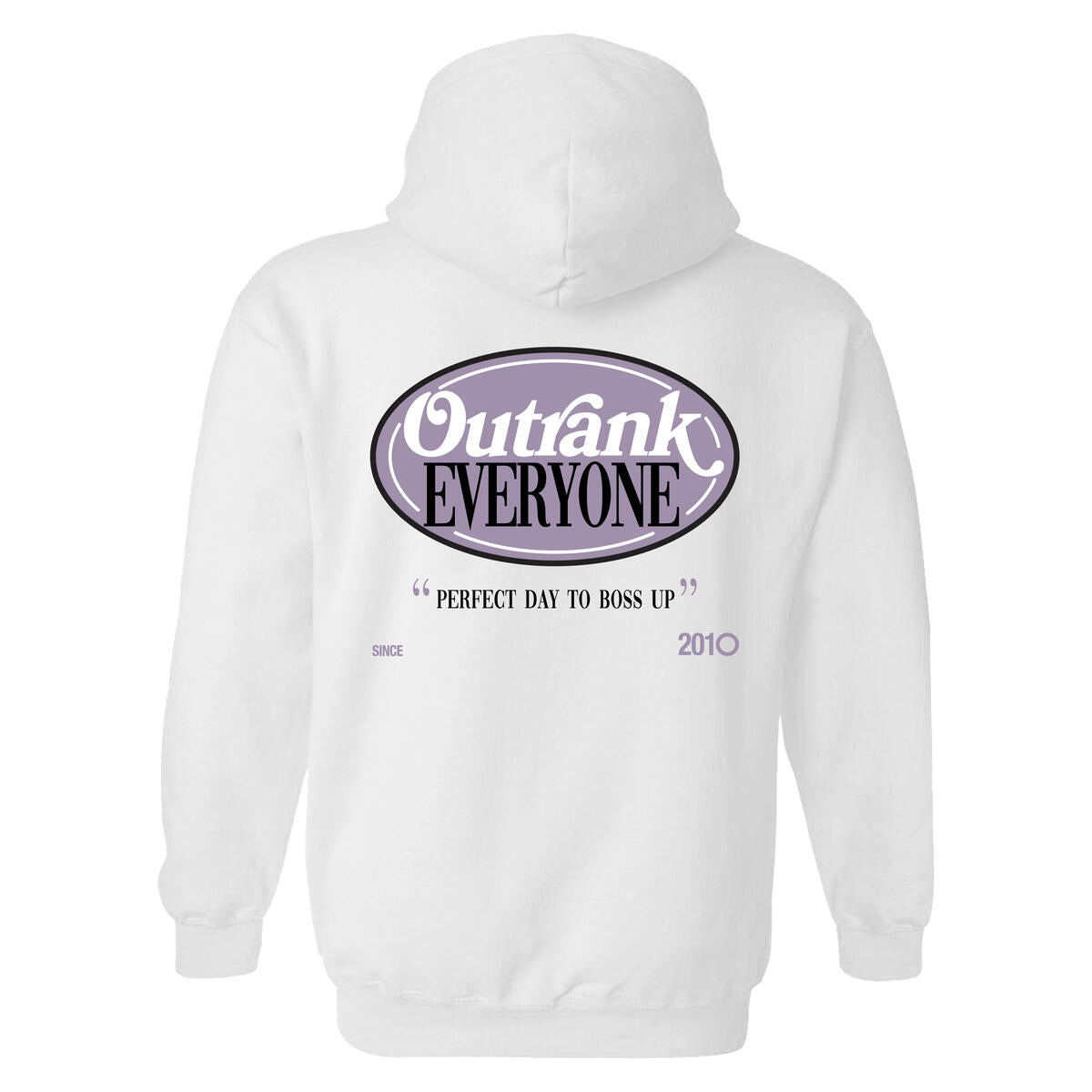 Outrank Hoodie - Everyone - White - OR2695H