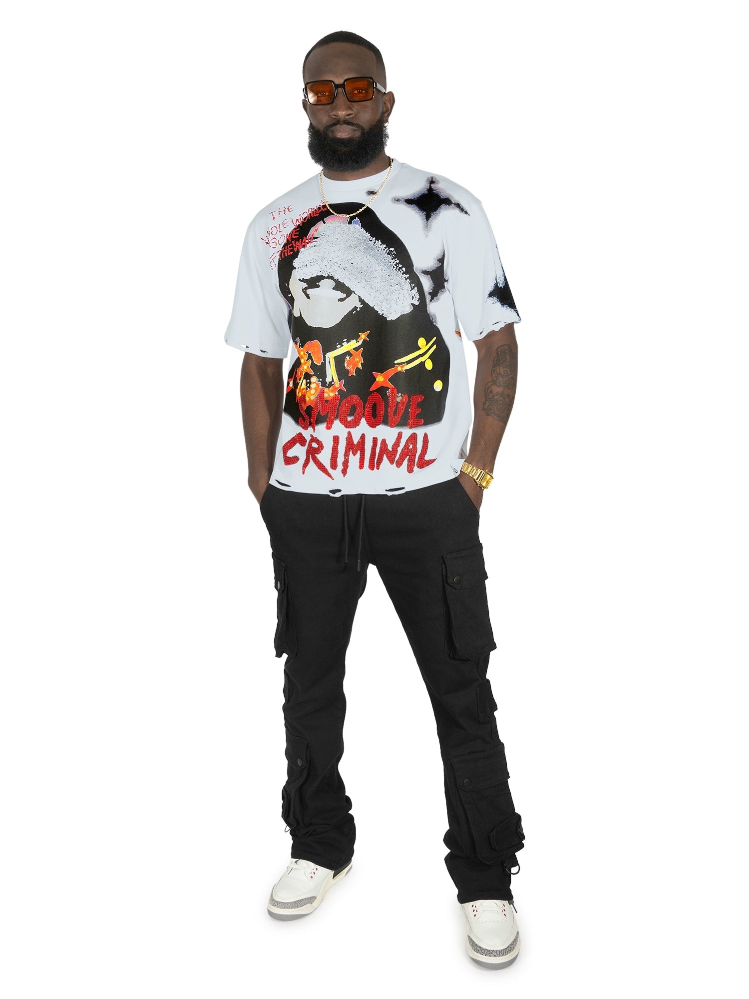 Makobi T-Shirt - F141 Smoove Criminal - White