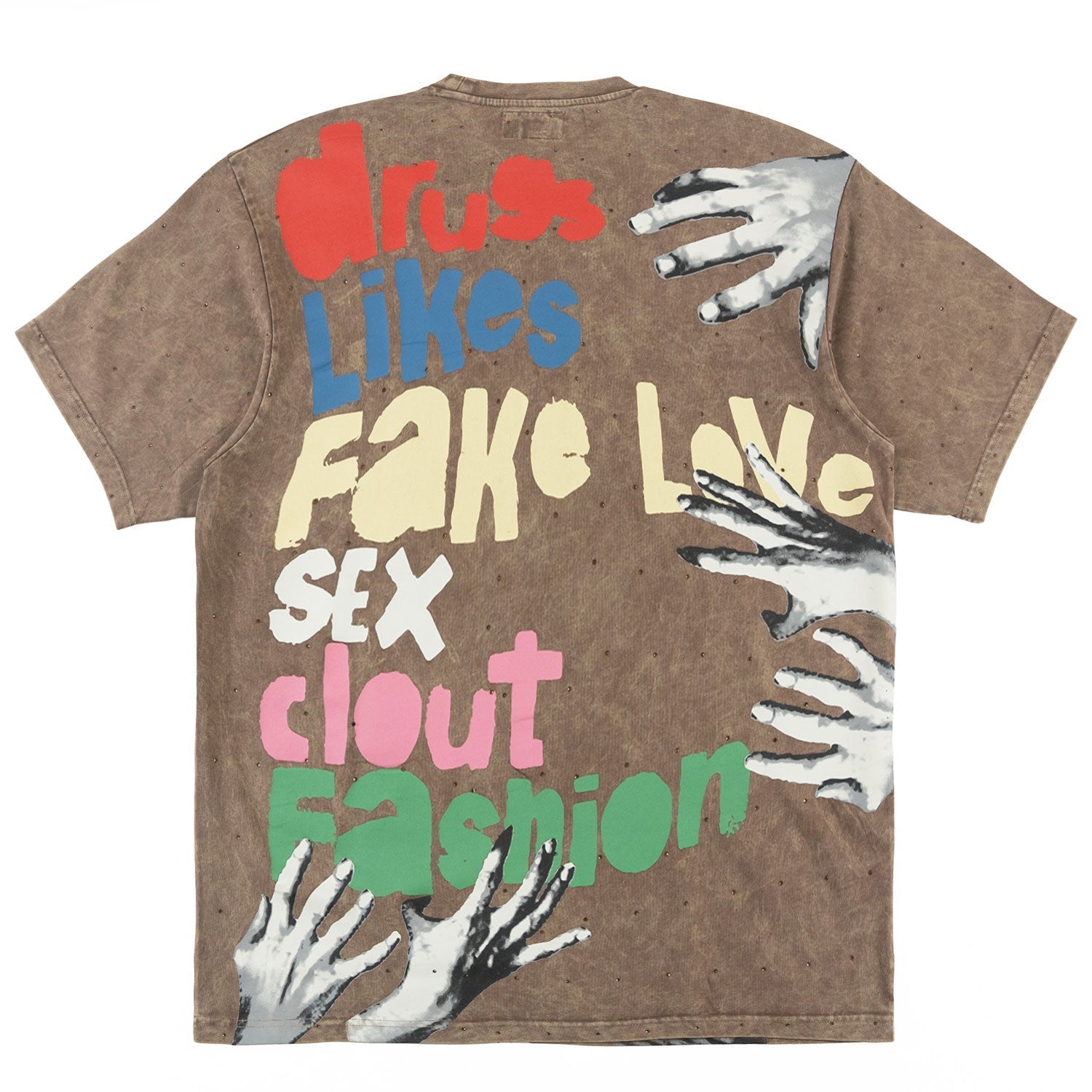 Makobi T-Shirt - F143 Price of FAME - Mocha