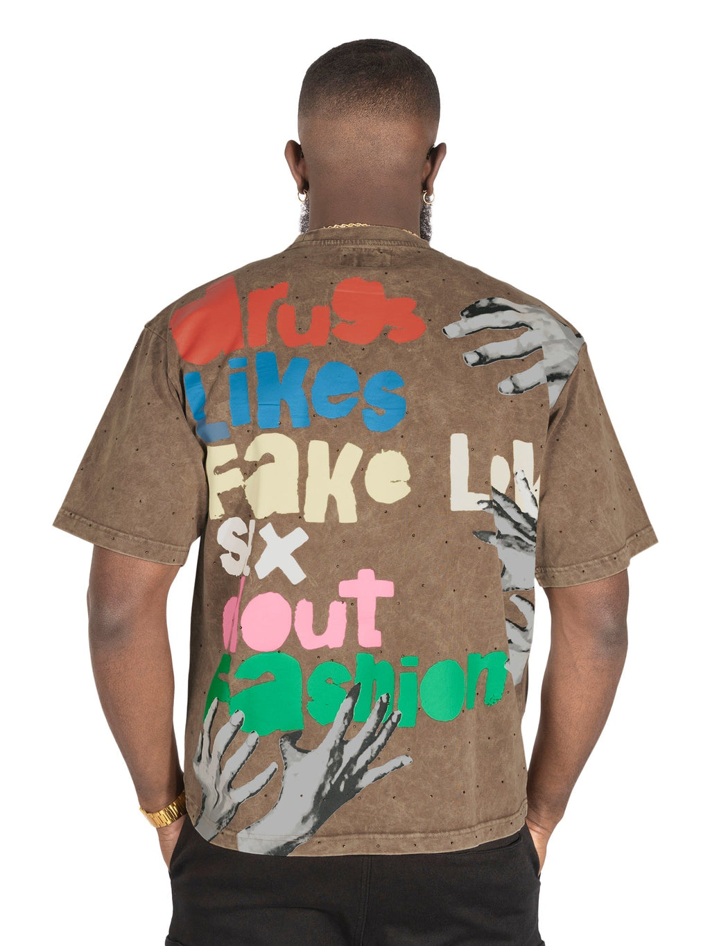 Makobi T-Shirt - F143 Price of FAME - Mocha