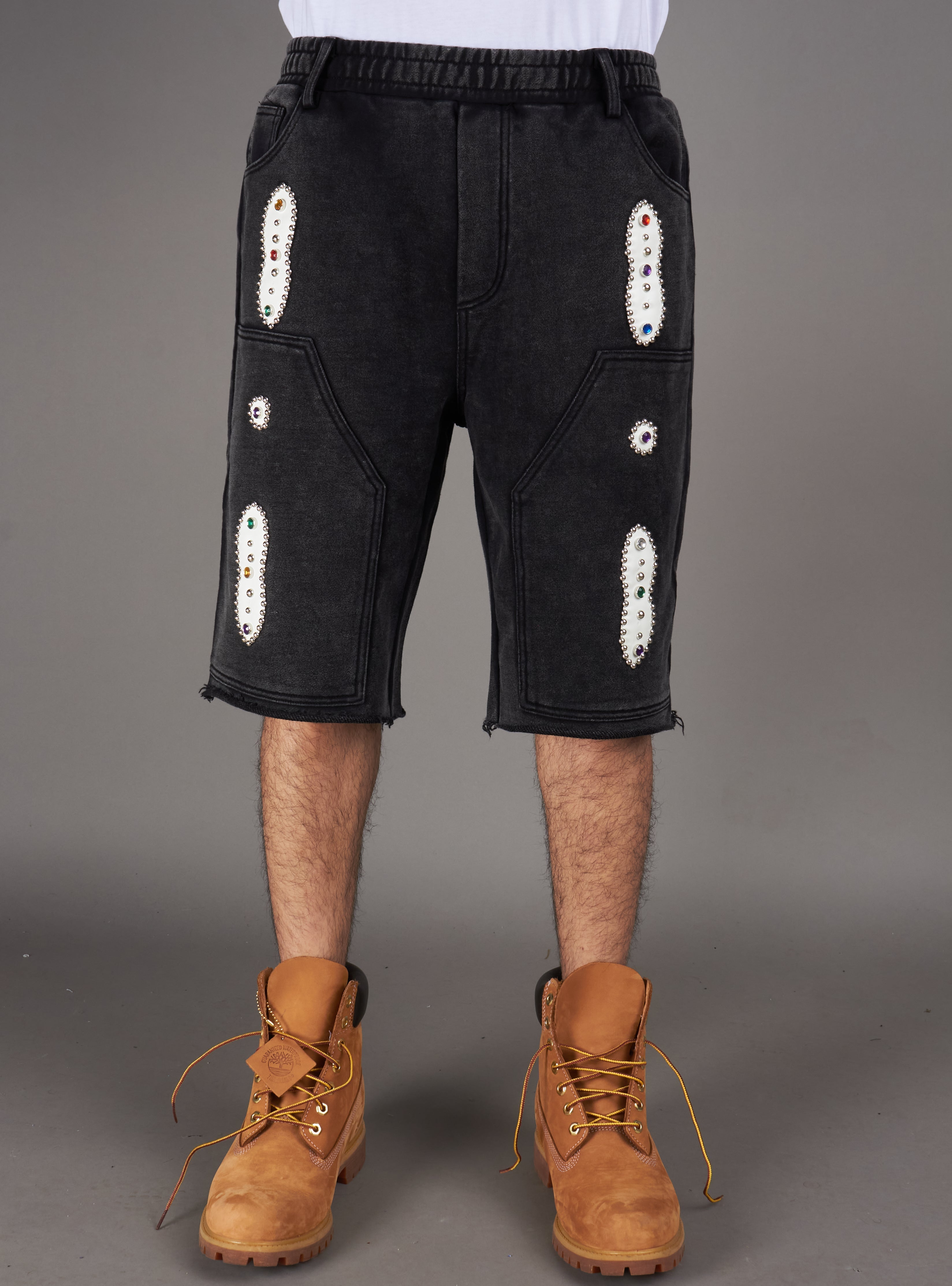 Politics Shorts - Keran - Washed Black - 640