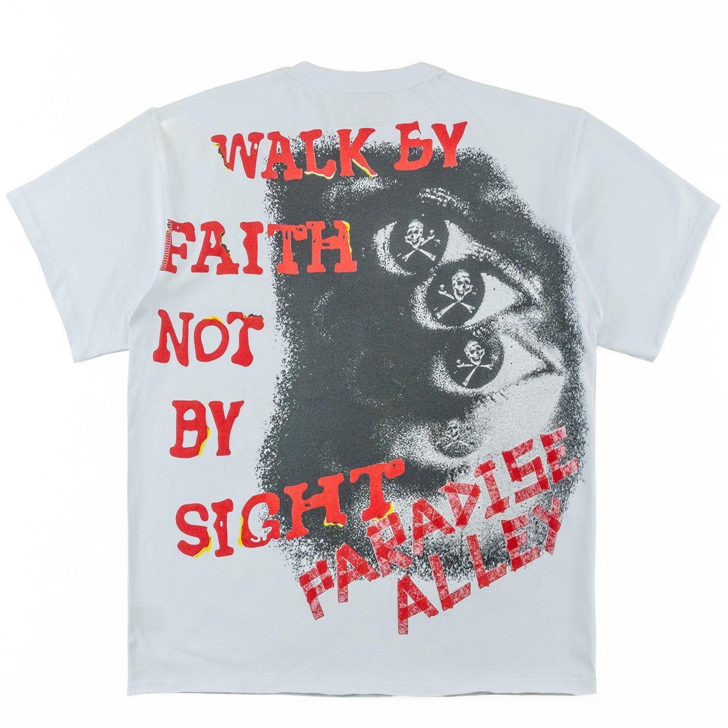 Makobi T-Shirt - F172 Walk By Faith Box - White