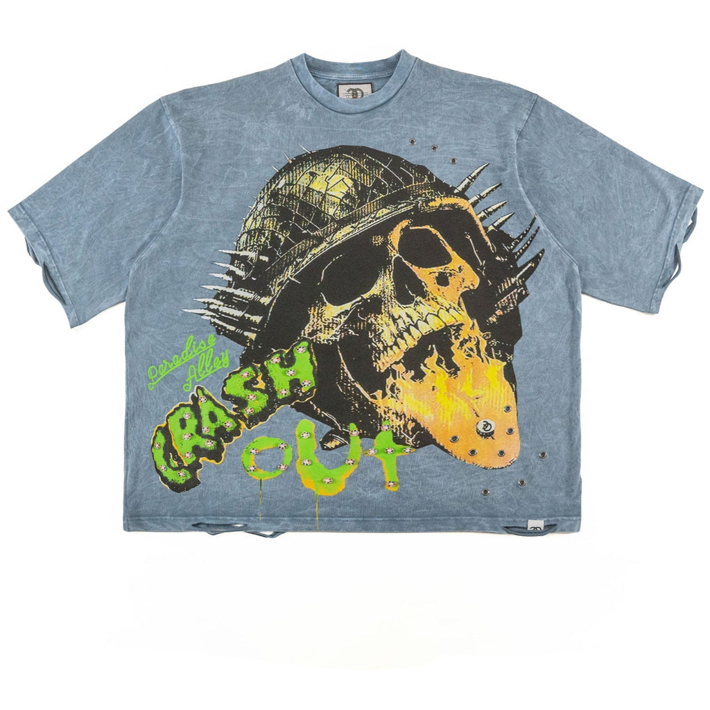 Makobi T-Shirt - F180 Crash Out - Blue