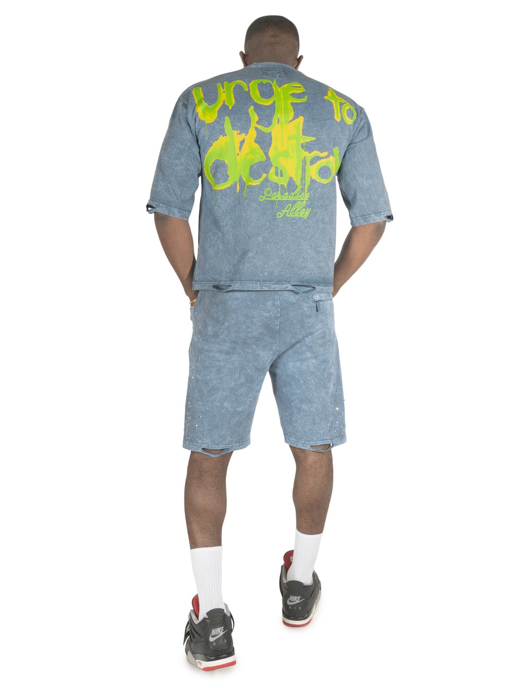 Makobi T-Shirt - F180 Crash Out - Blue