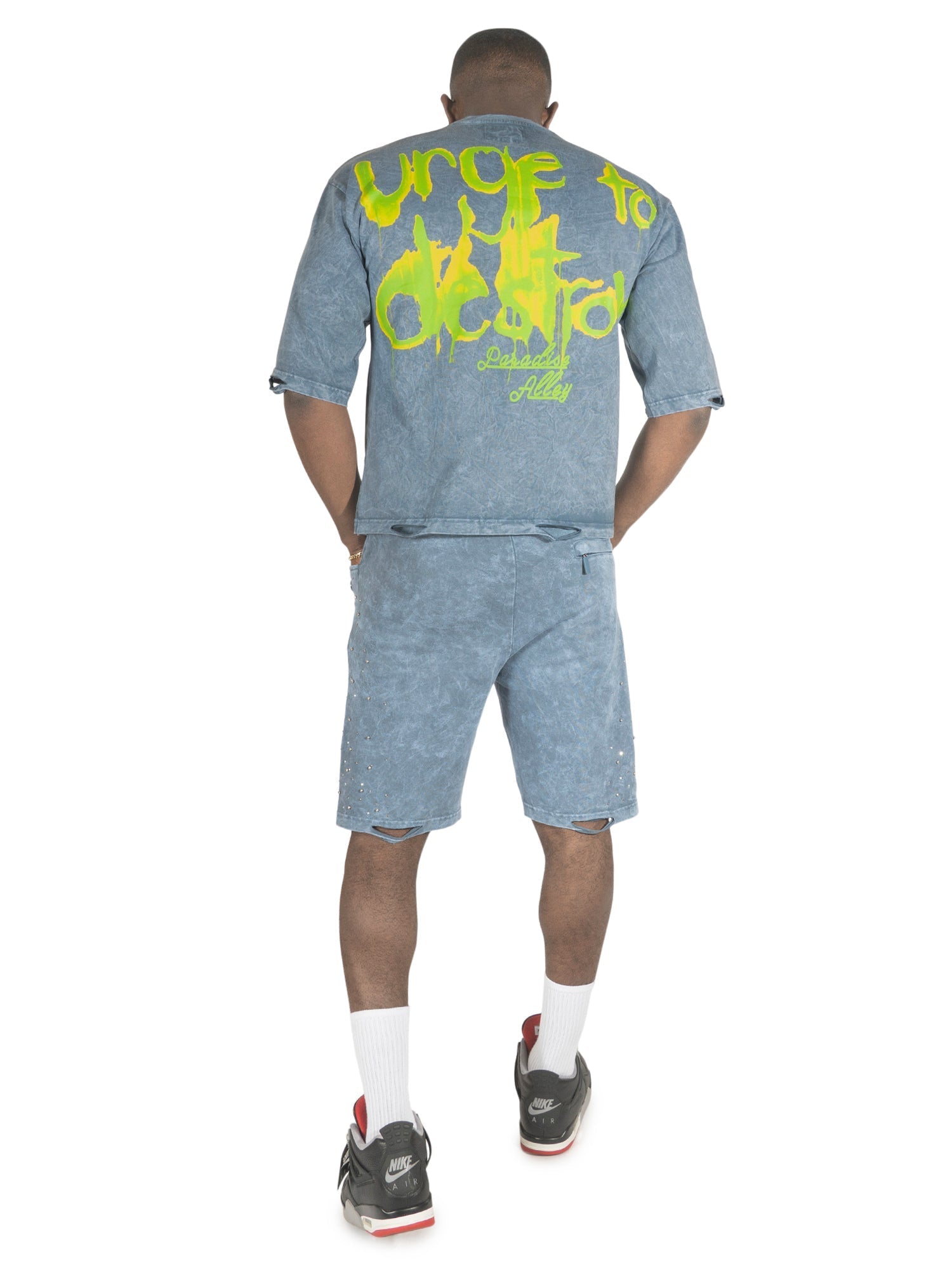 Makobi T-Shirt - F180 Crash Out - Blue