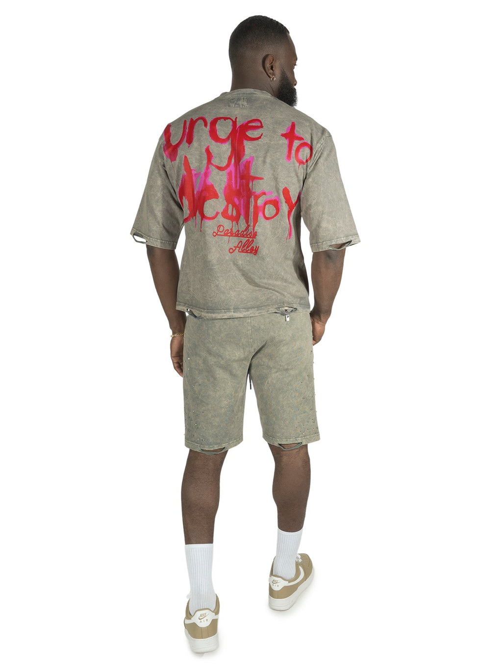 Makobi T-Shirt - F180 Crash Out - Oat