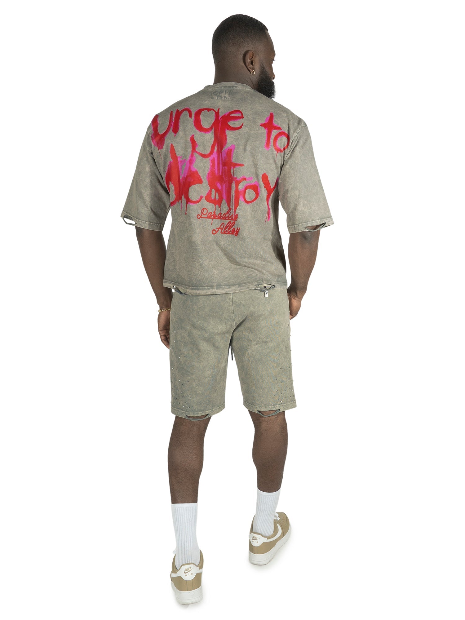 Makobi T-Shirt - F180 Crash Out - Oat