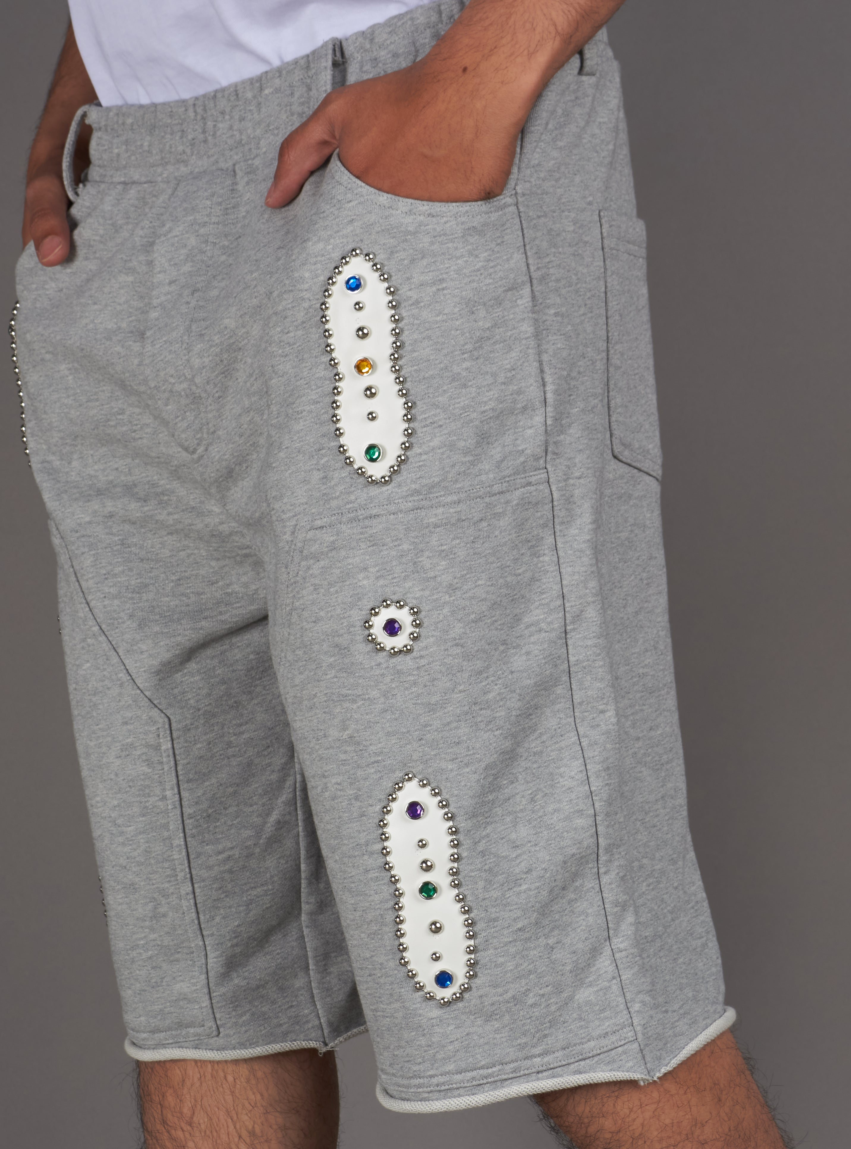 Politics Shorts - Keran - Grey - 644