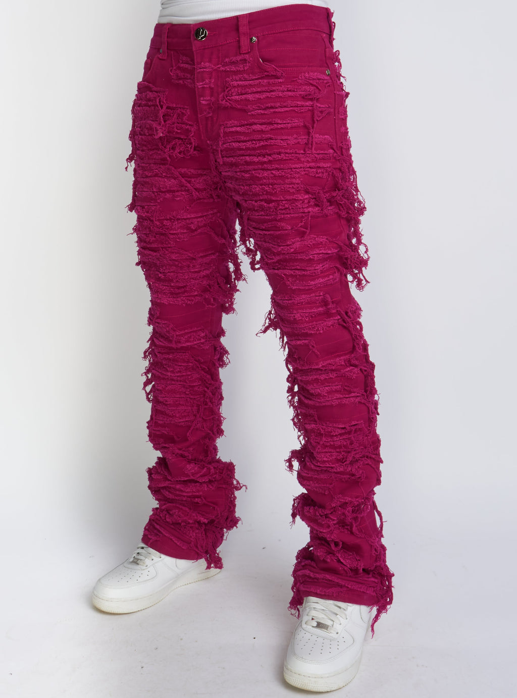 Politics Jeans - Fuschia - Debris507