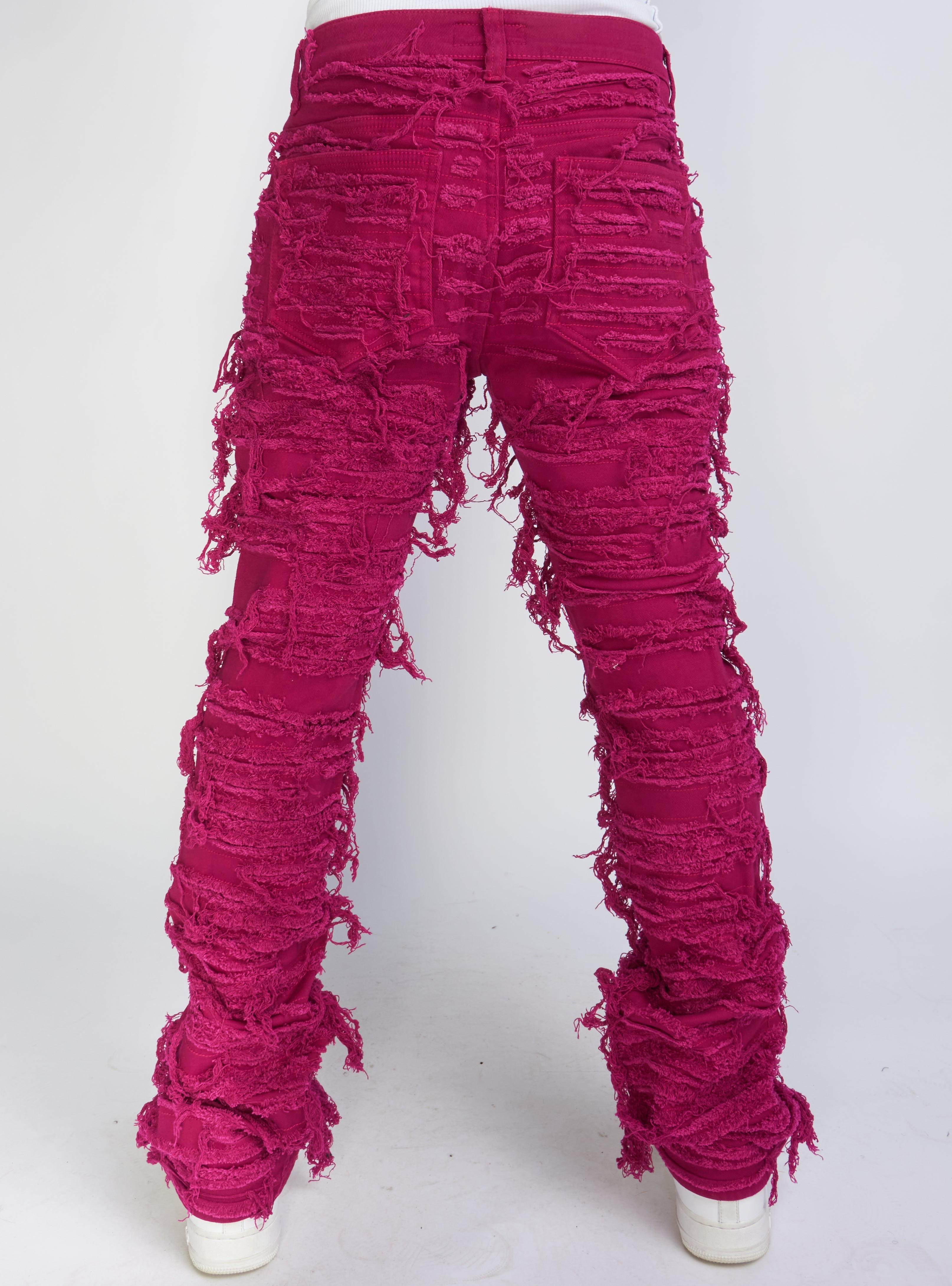 Politics Jeans - Fuschia - Debris507