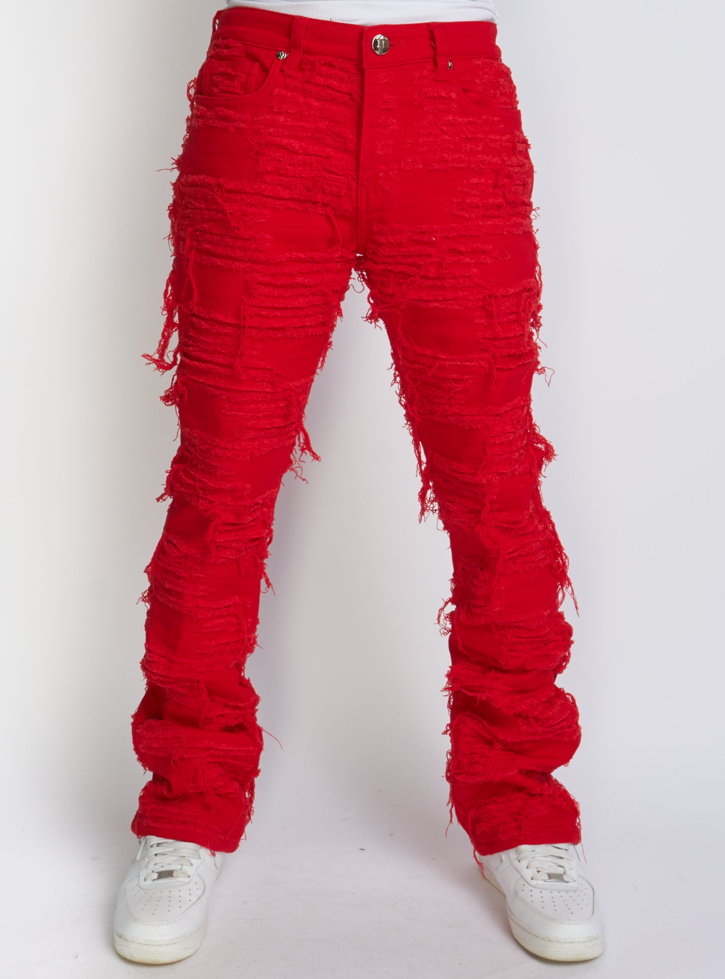 Politics Jeans - Red - Debris 502