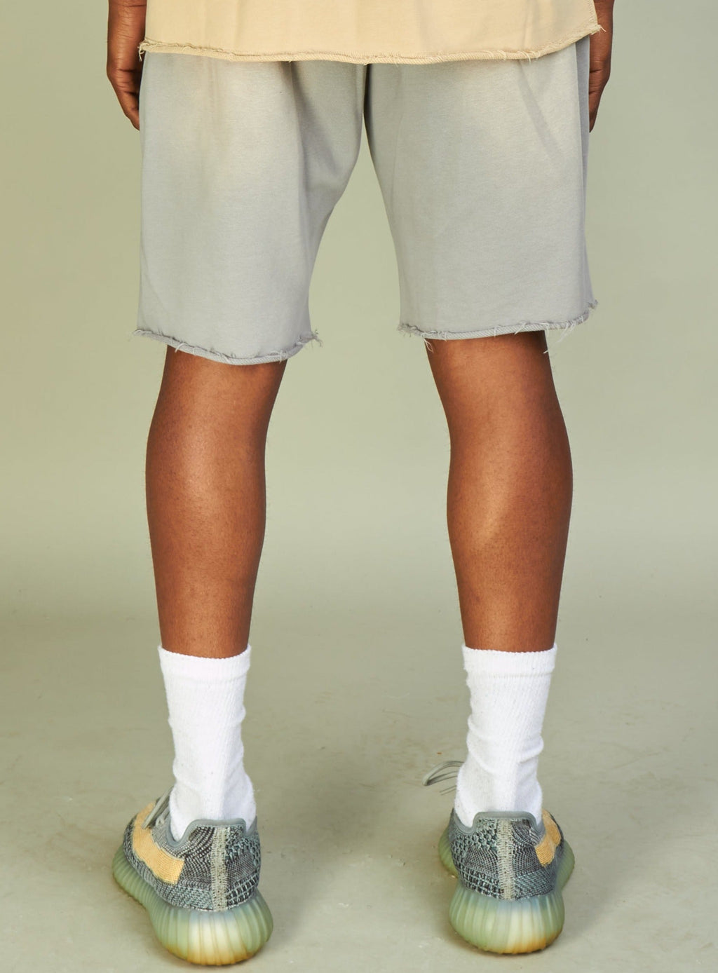 NME Shorts - Woodard - Grey, Black, Cream And White - 622