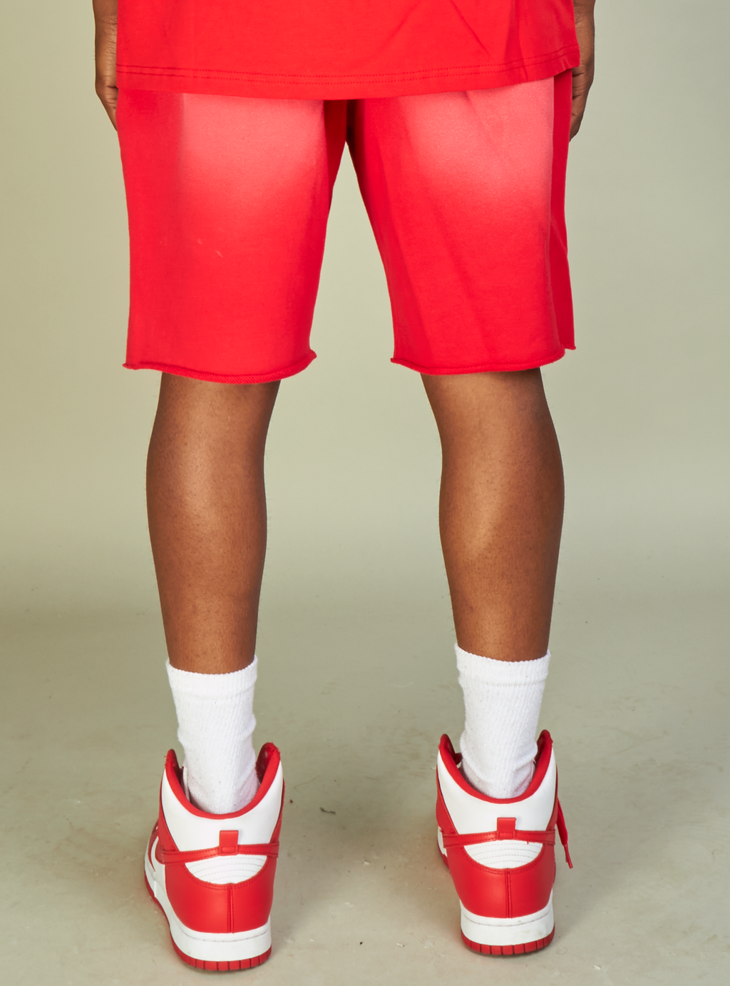 NME Shorts - Haywood - Red, White And Black  - 623