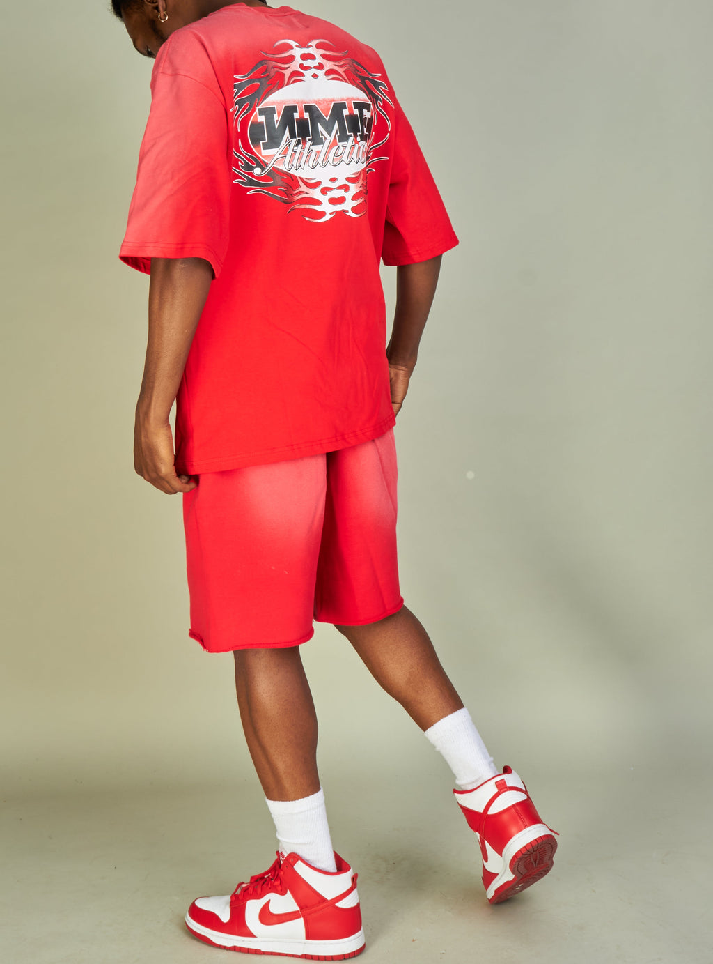 NME Shorts - Haywood - Red, White And Black  - 623