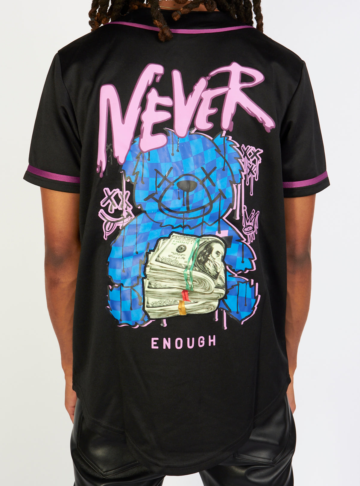 Black Pike T-Shirt - Never Enough - Black - BS3096