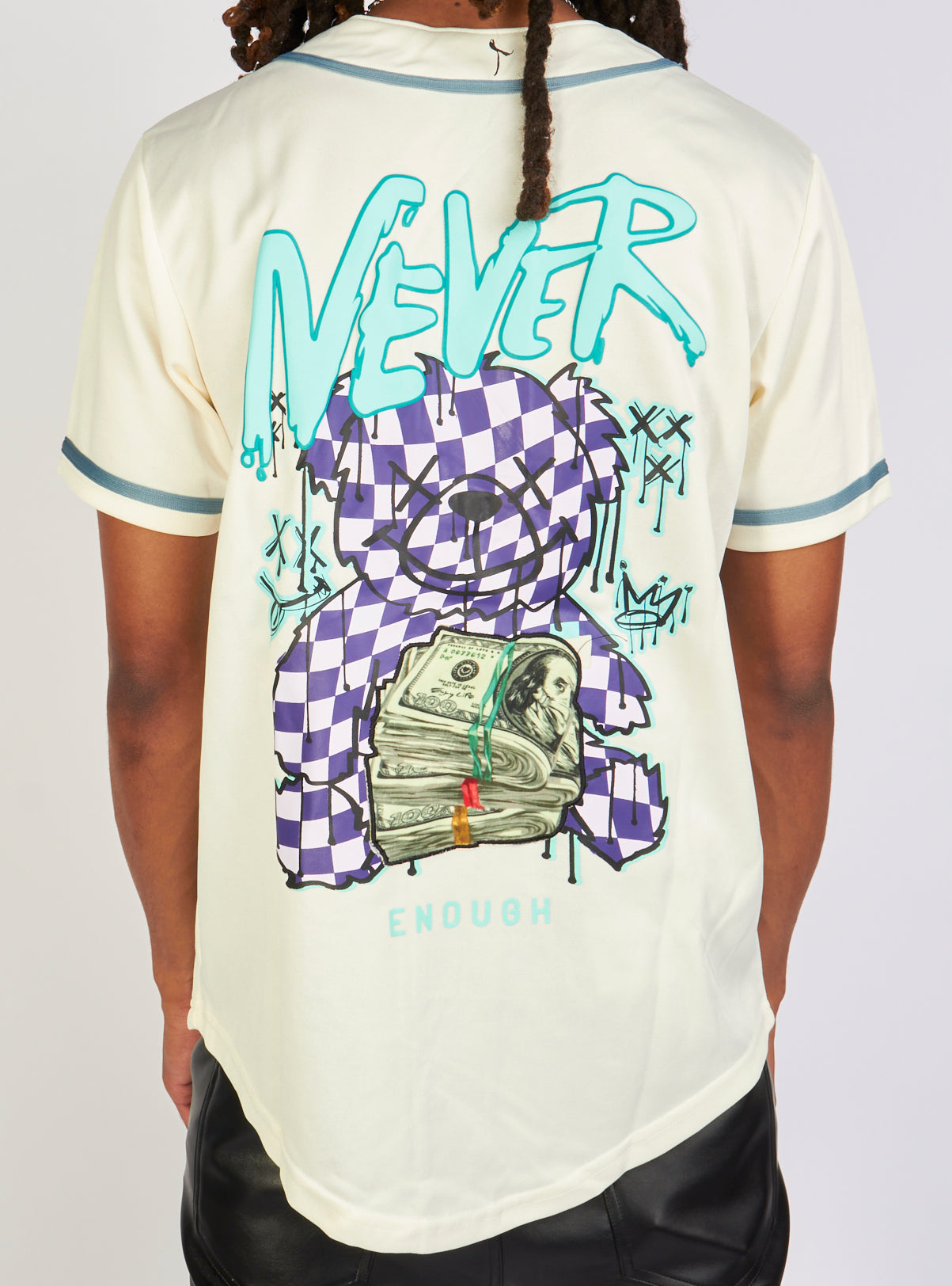 Black Pike T-Shirt - Never Enough - Natural - BS3096