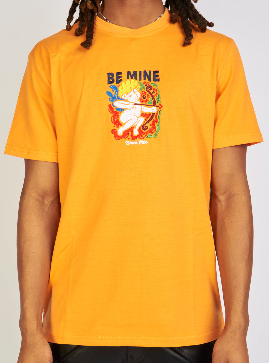 Black Pike T-Shirt - Be Mine - Orange - BS3073