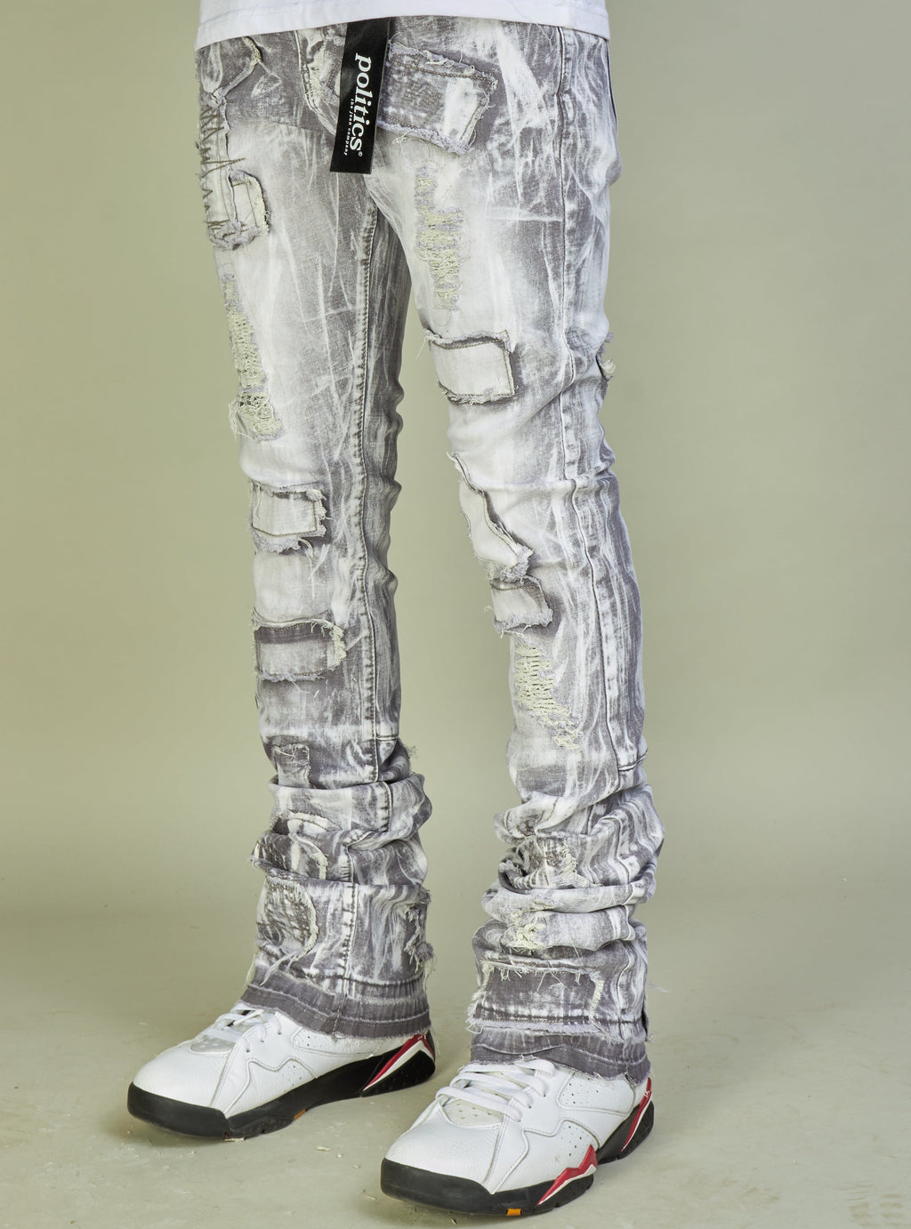 Politics Jeans - Drexler - Grey Wash - 502