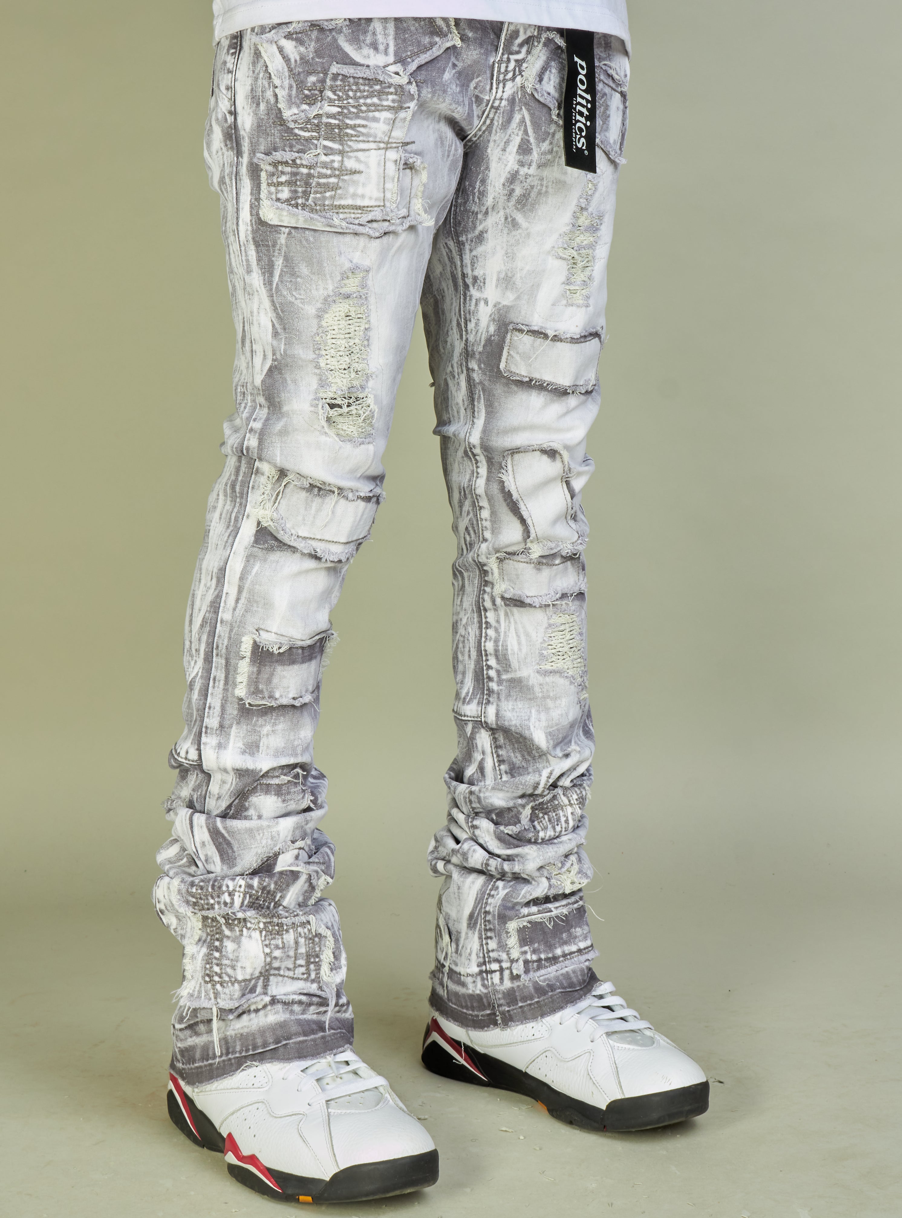 Politics Jeans - Drexler - Grey Wash - 502