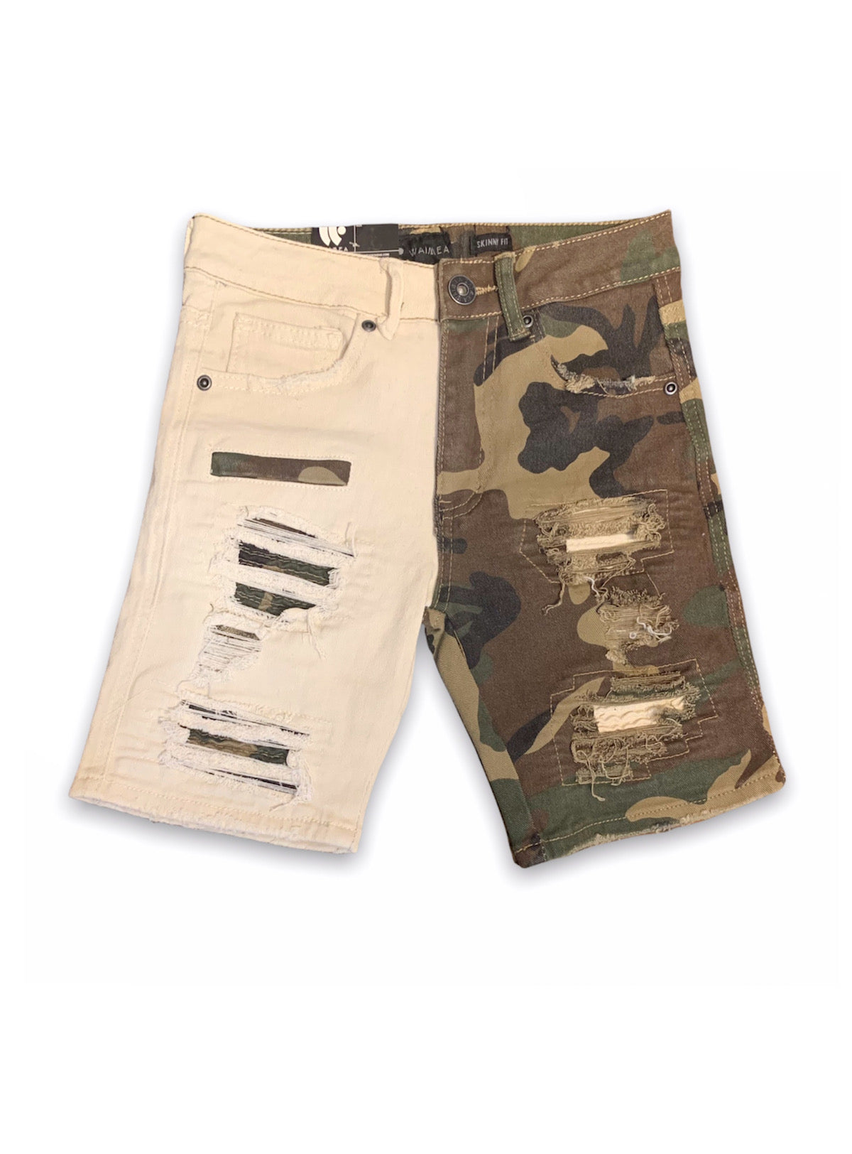 Kids Waimea Shorts - Half Half - Bone Camo - 8M7272T